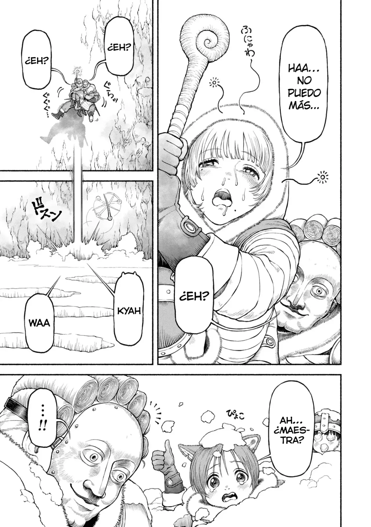 Onna Kishi to Kemomimi no Ko Capitulo 47: Cocinando página 6