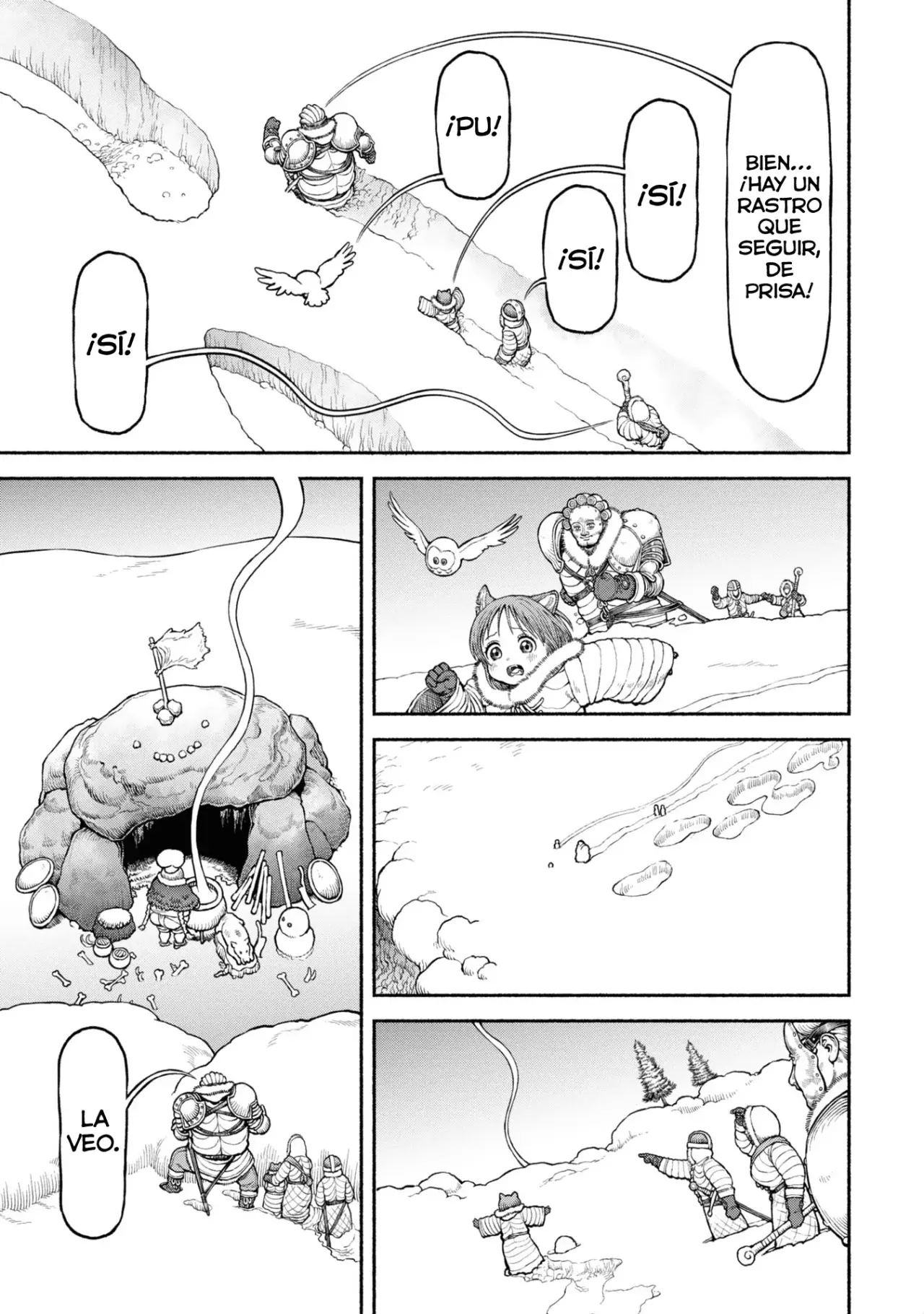 Onna Kishi to Kemomimi no Ko Capitulo 47: Cocinando página 8