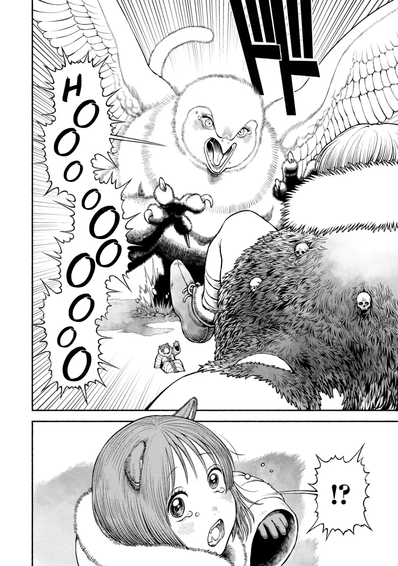 Onna Kishi to Kemomimi no Ko Capitulo 48: Entre la vida y la muerte en las montañas nevadas página 13