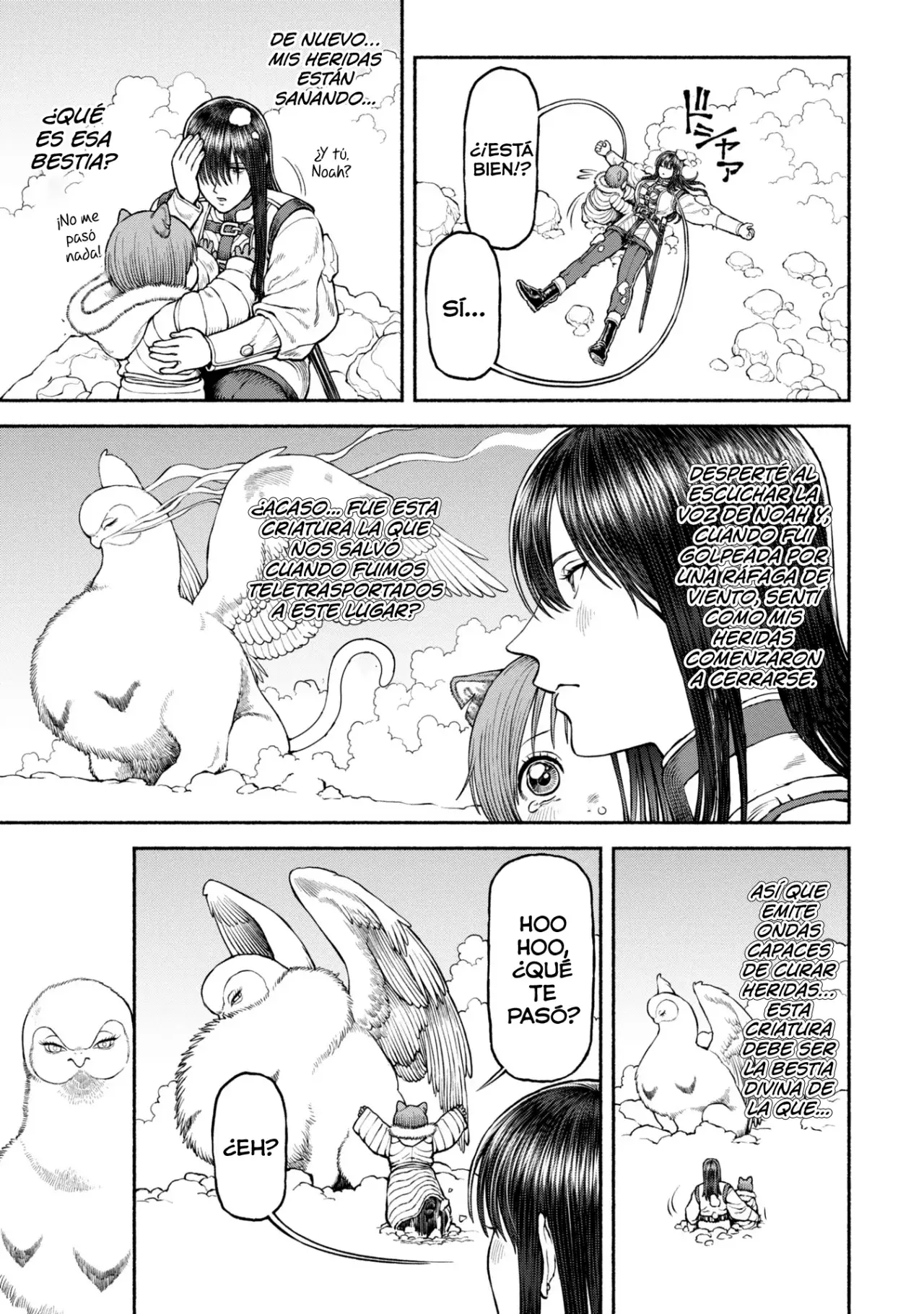 Onna Kishi to Kemomimi no Ko Capitulo 49: El deber de una Bestia Divina página 15