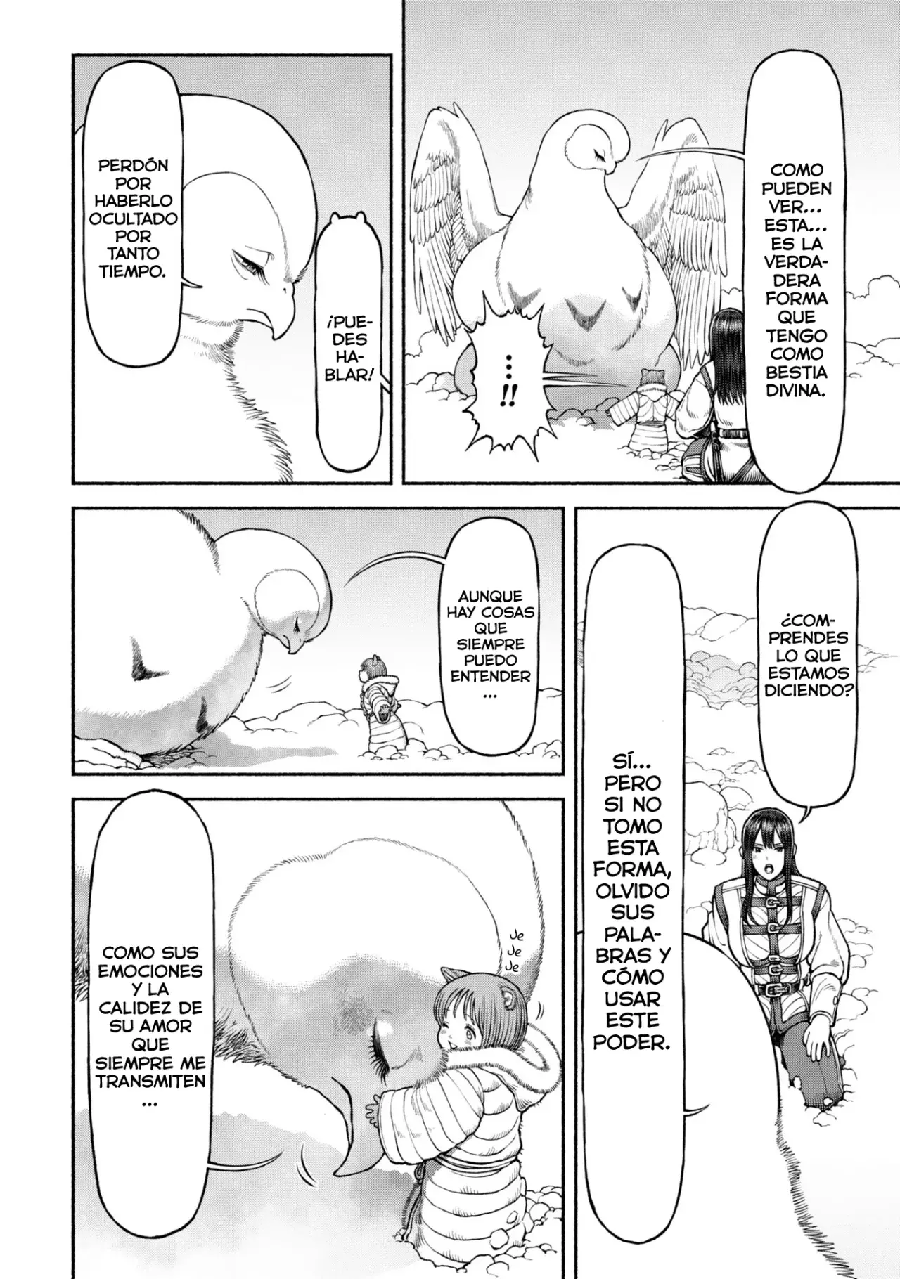 Onna Kishi to Kemomimi no Ko Capitulo 49: El deber de una Bestia Divina página 16