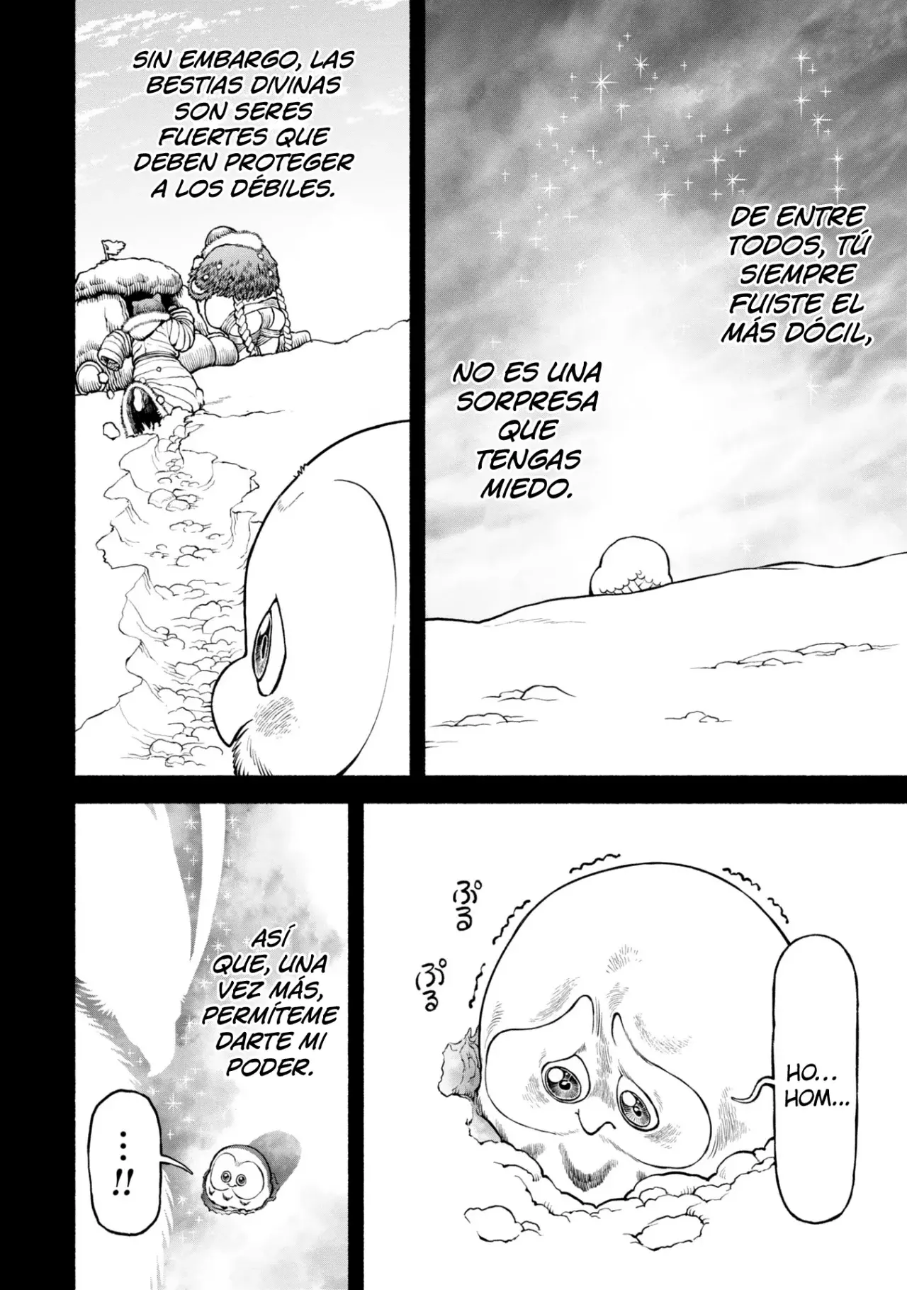 Onna Kishi to Kemomimi no Ko Capitulo 49: El deber de una Bestia Divina página 4