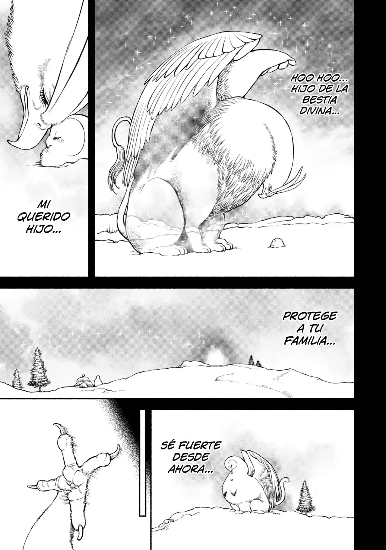 Onna Kishi to Kemomimi no Ko Capitulo 49: El deber de una Bestia Divina página 5