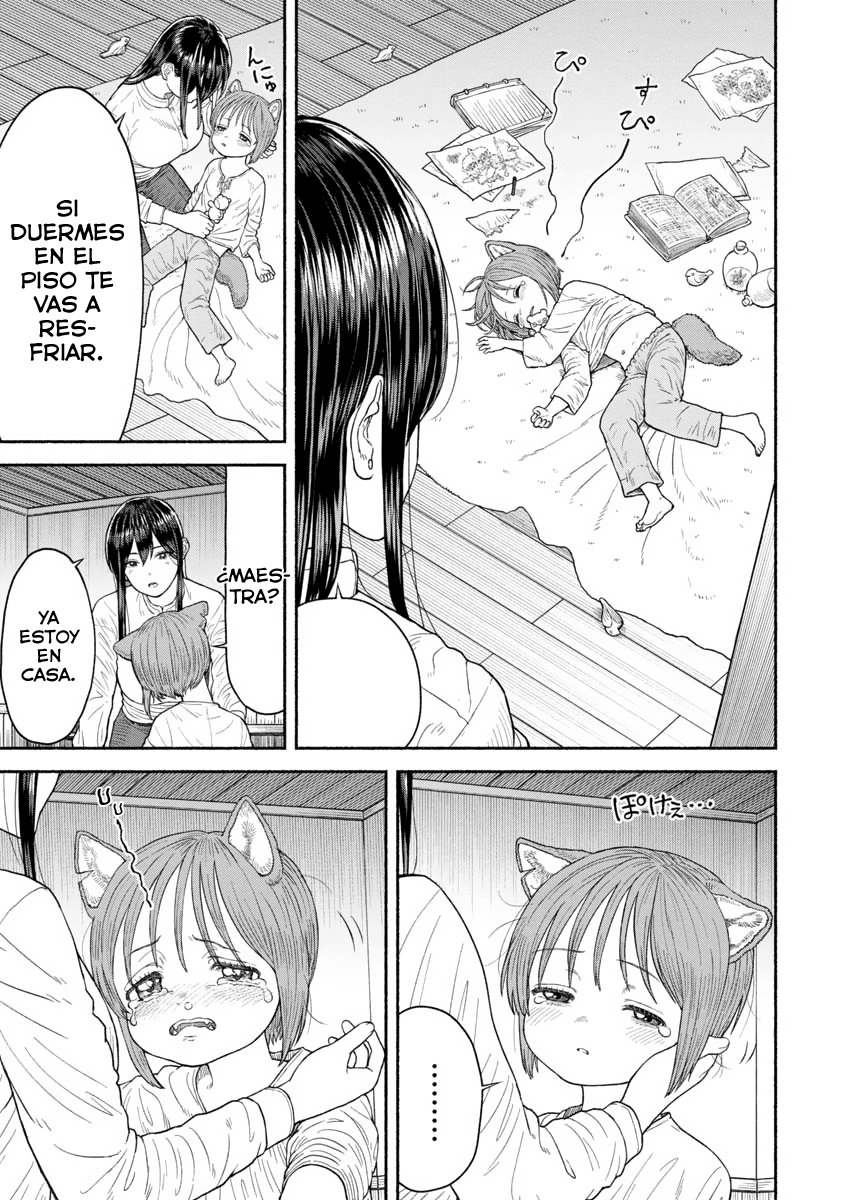 Onna Kishi to Kemomimi no Ko Capitulo 5: El libro del saltamontes página 6