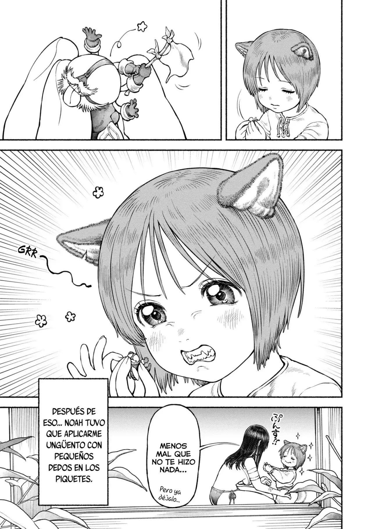 Onna Kishi to Kemomimi no Ko Capitulo 51.5: Miradas peligrosas página 10