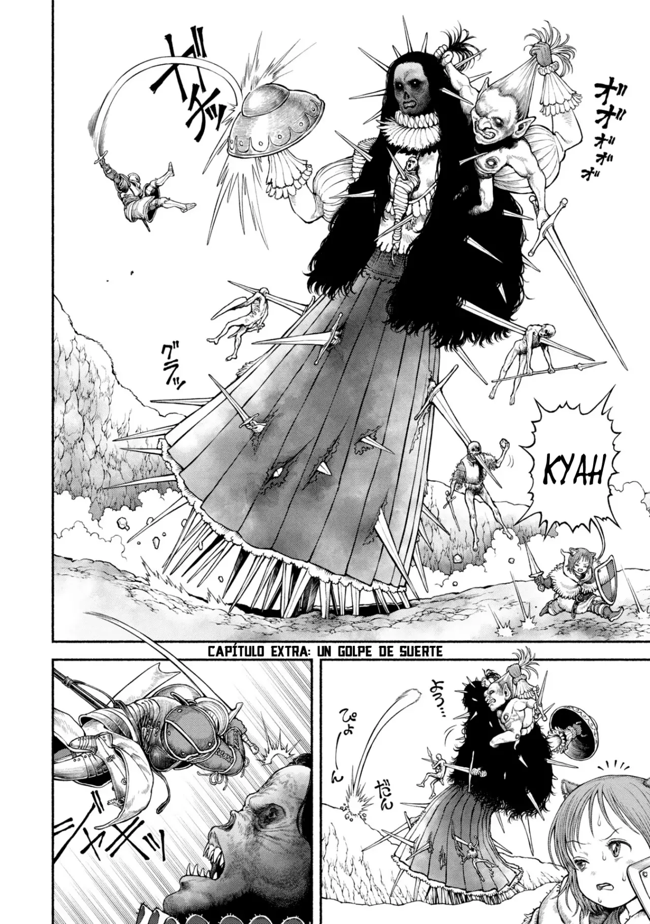 Onna Kishi to Kemomimi no Ko Capitulo 51.6: Un golpe de suerte página 2