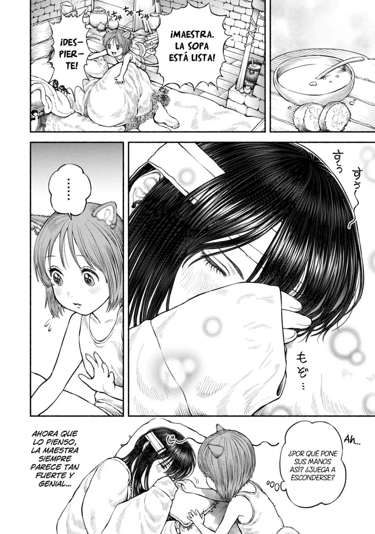 Onna Kishi to Kemomimi no Ko Capitulo 51.6: Un golpe de suerte página 6