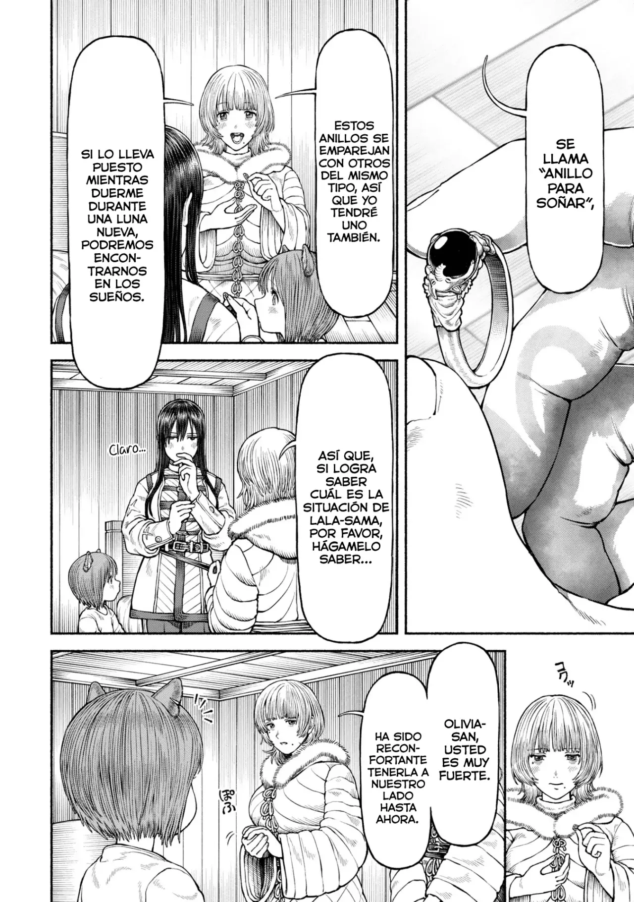 Onna Kishi to Kemomimi no Ko Capitulo 51: En la capital del Norte página 10