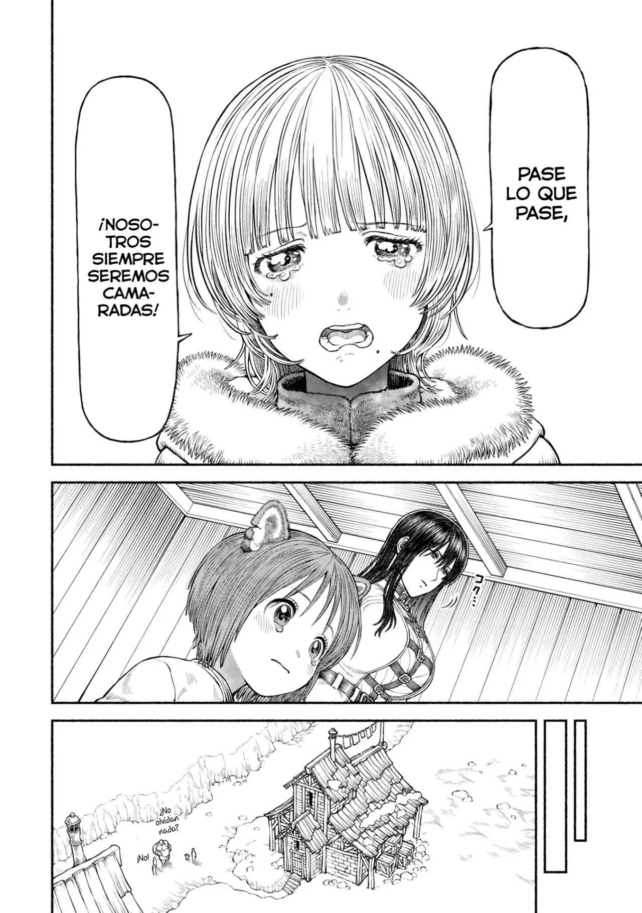 Onna Kishi to Kemomimi no Ko Capitulo 51: En la capital del Norte página 12