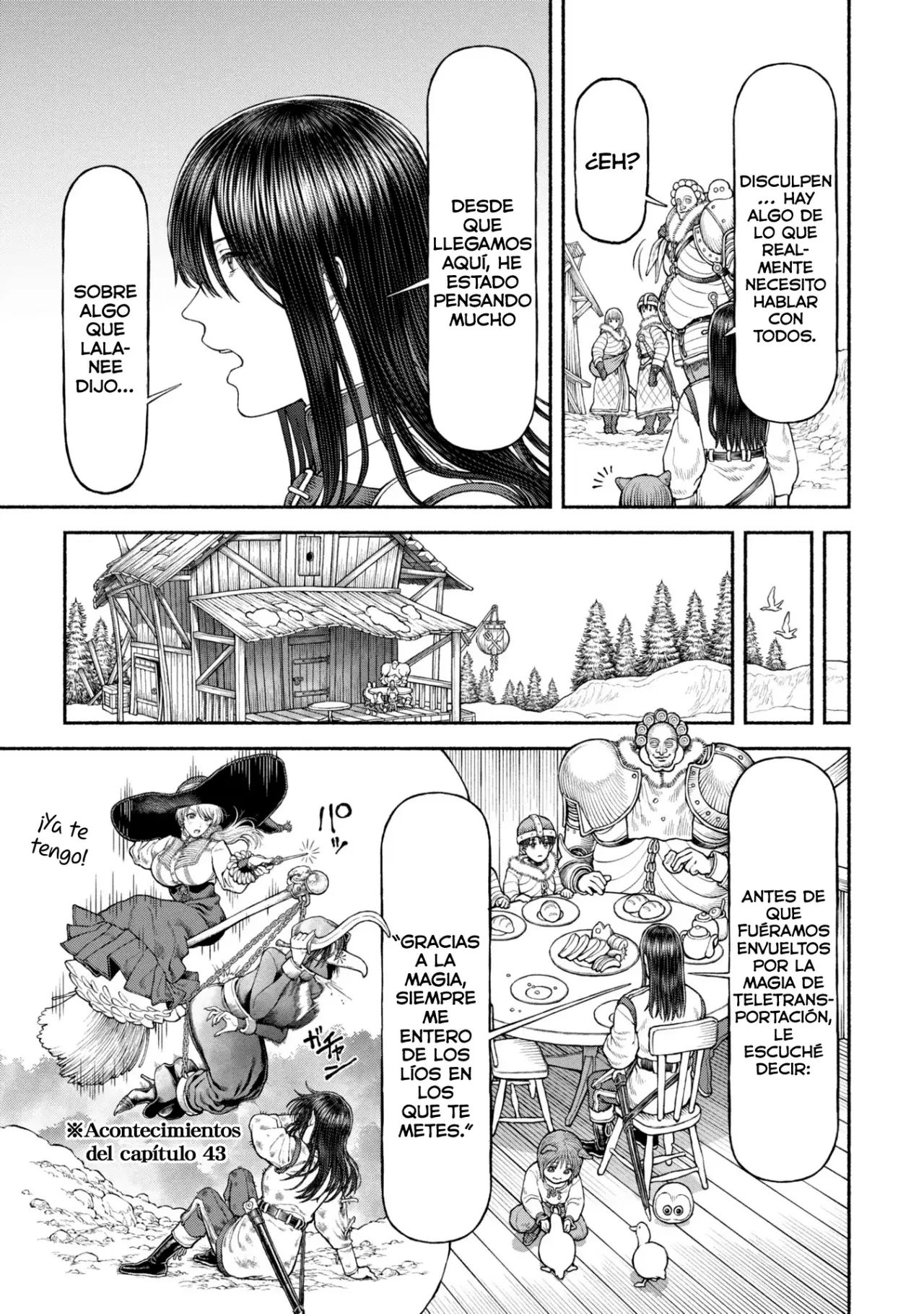 Onna Kishi to Kemomimi no Ko Capitulo 51: En la capital del Norte página 3