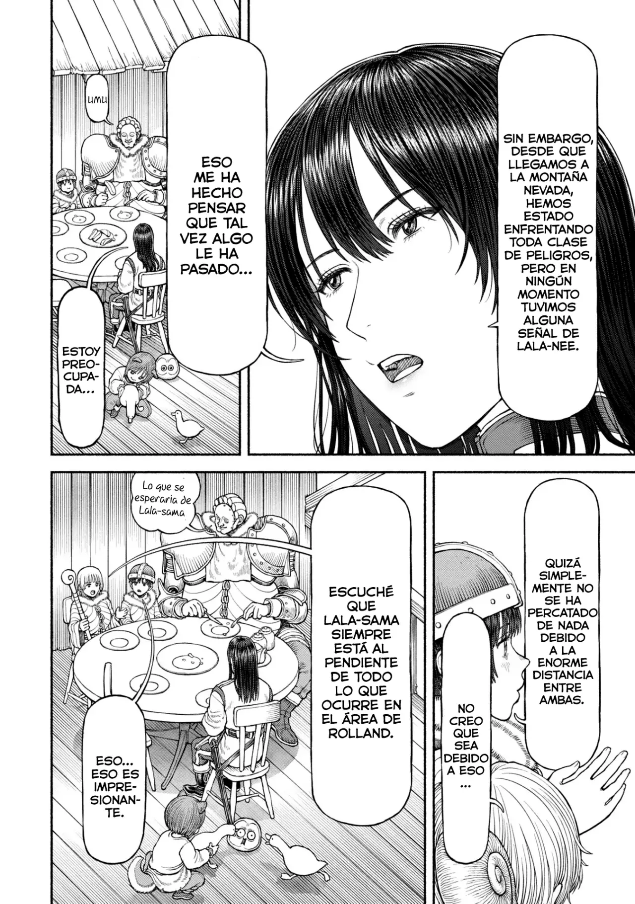 Onna Kishi to Kemomimi no Ko Capitulo 51: En la capital del Norte página 4