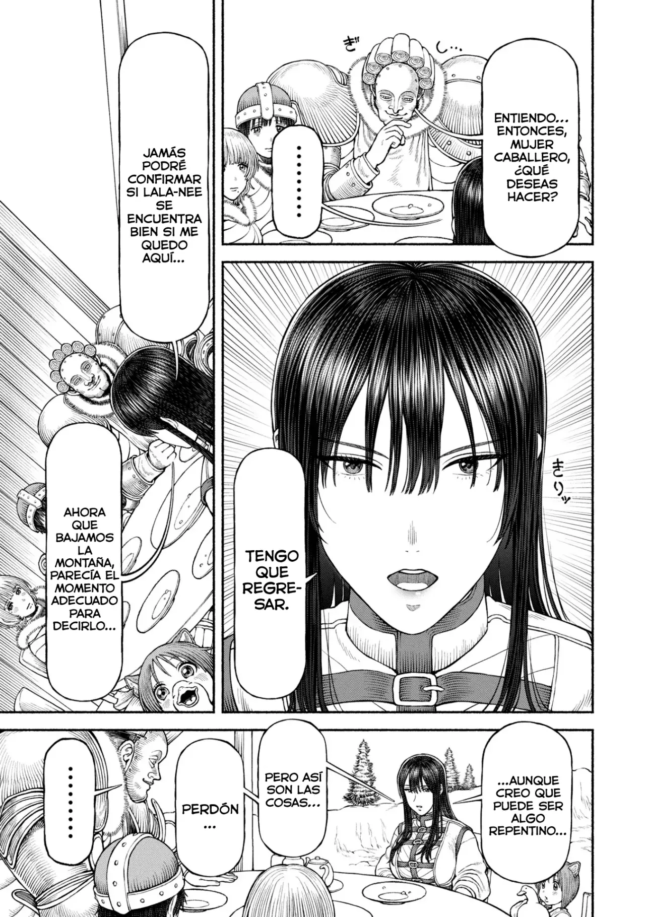 Onna Kishi to Kemomimi no Ko Capitulo 51: En la capital del Norte página 5