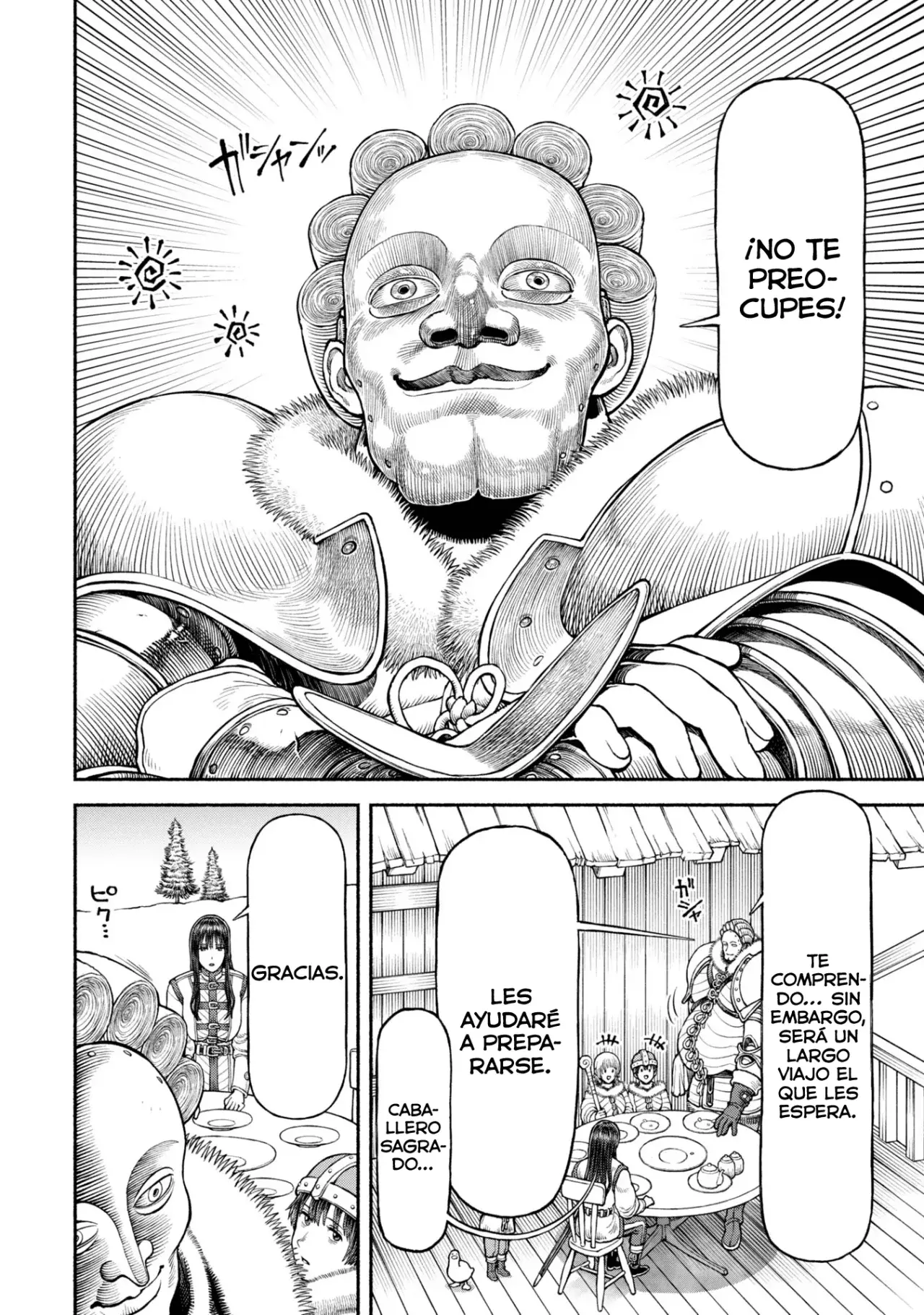 Onna Kishi to Kemomimi no Ko Capitulo 51: En la capital del Norte página 6
