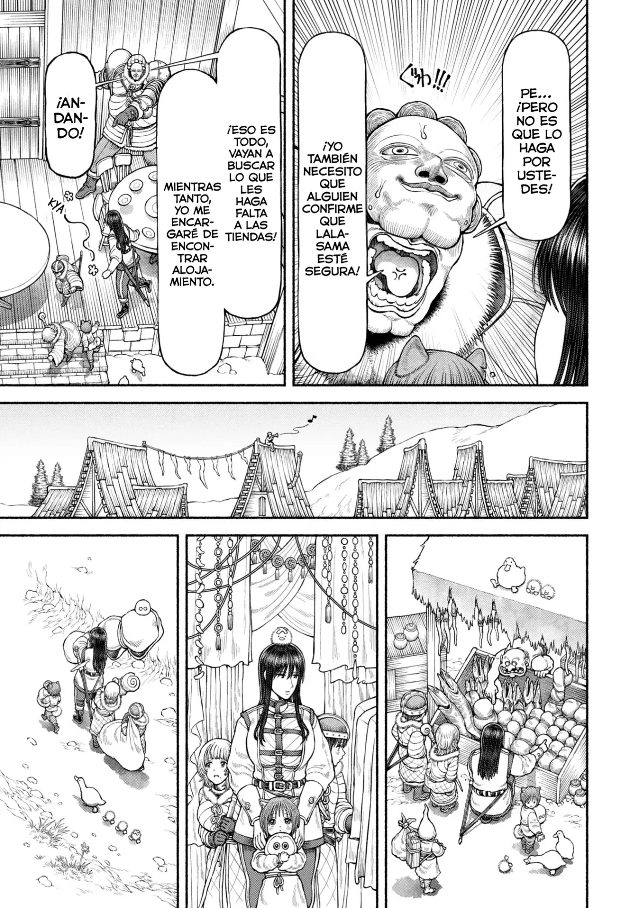Onna Kishi to Kemomimi no Ko Capitulo 51: En la capital del Norte página 7