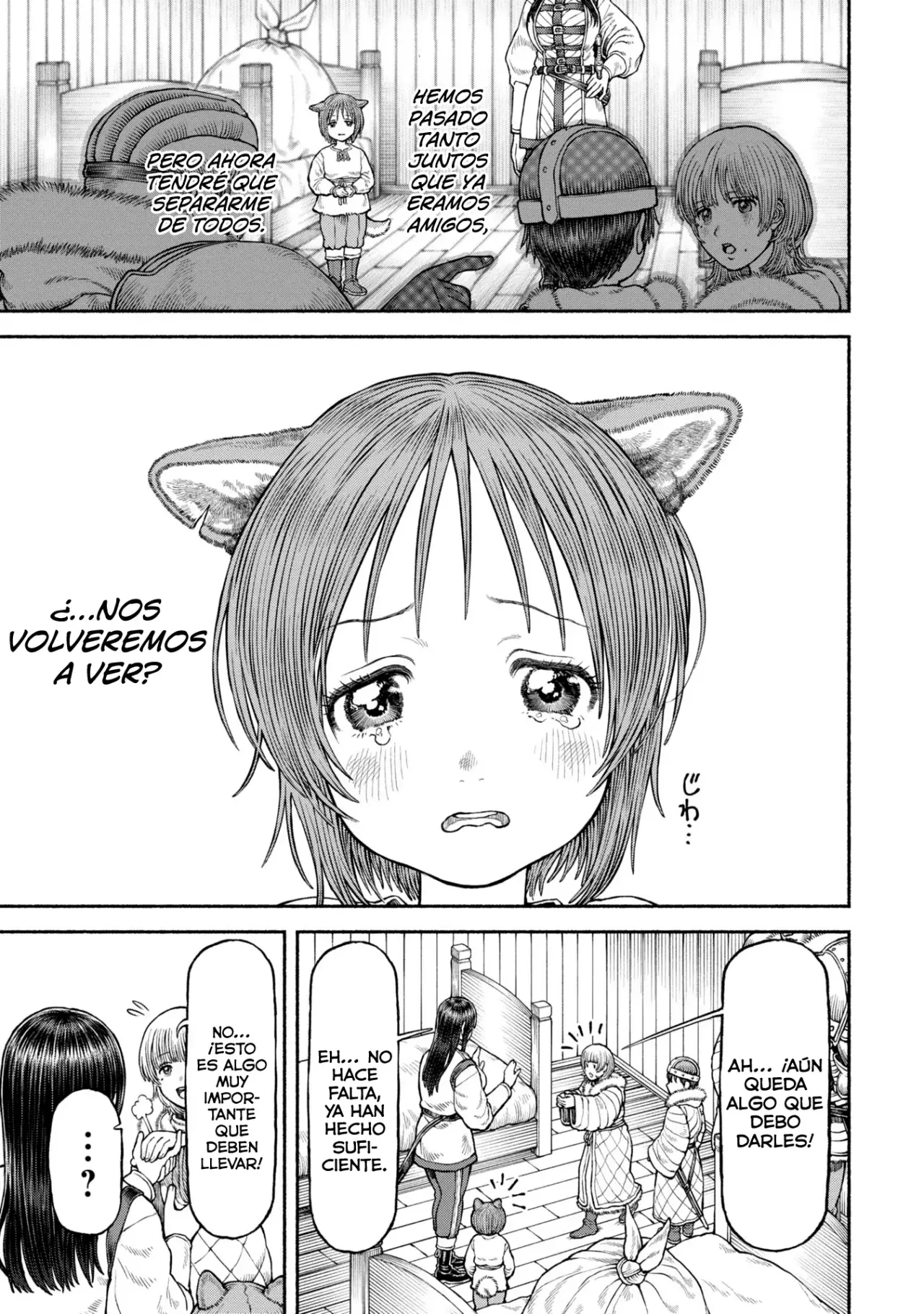 Onna Kishi to Kemomimi no Ko Capitulo 51: En la capital del Norte página 9