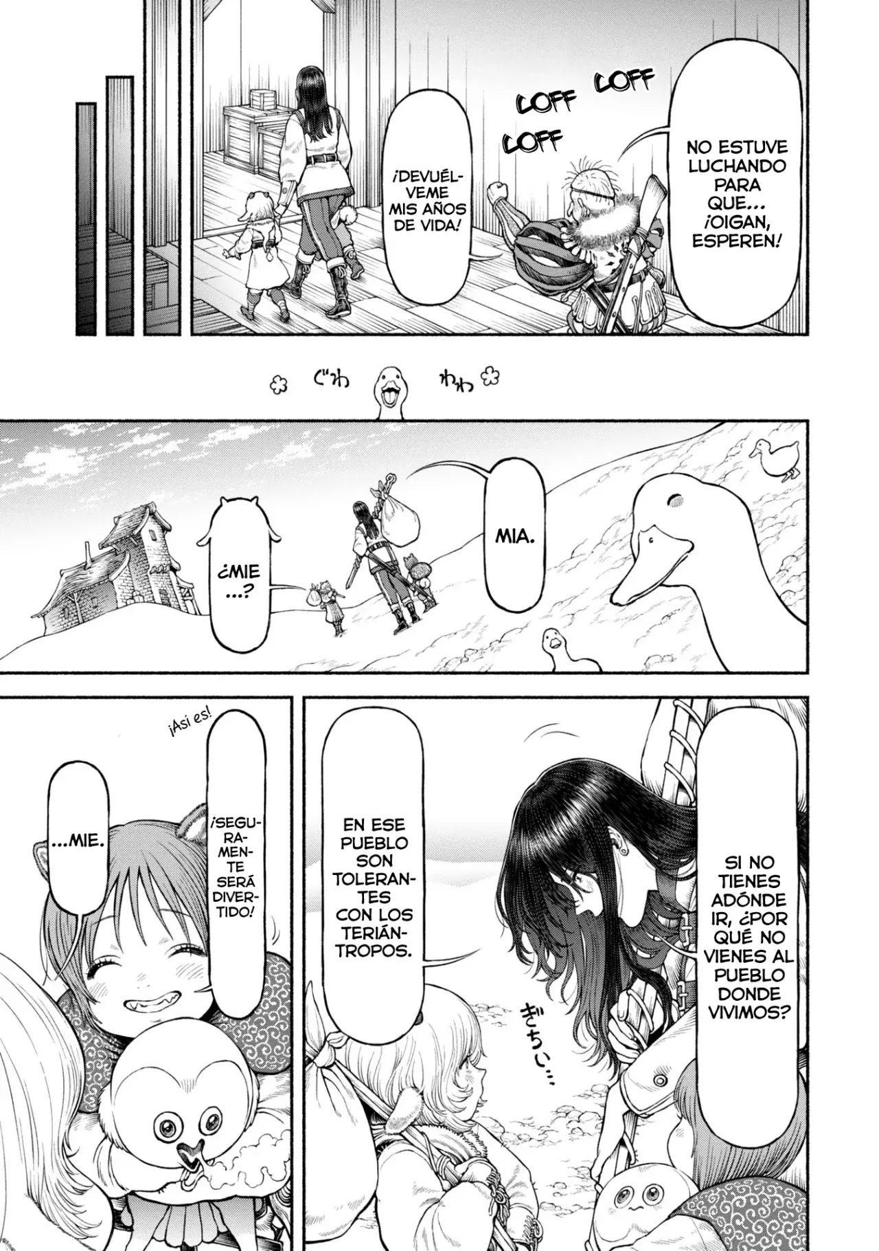 Onna Kishi to Kemomimi no Ko Capitulo 52 página 12