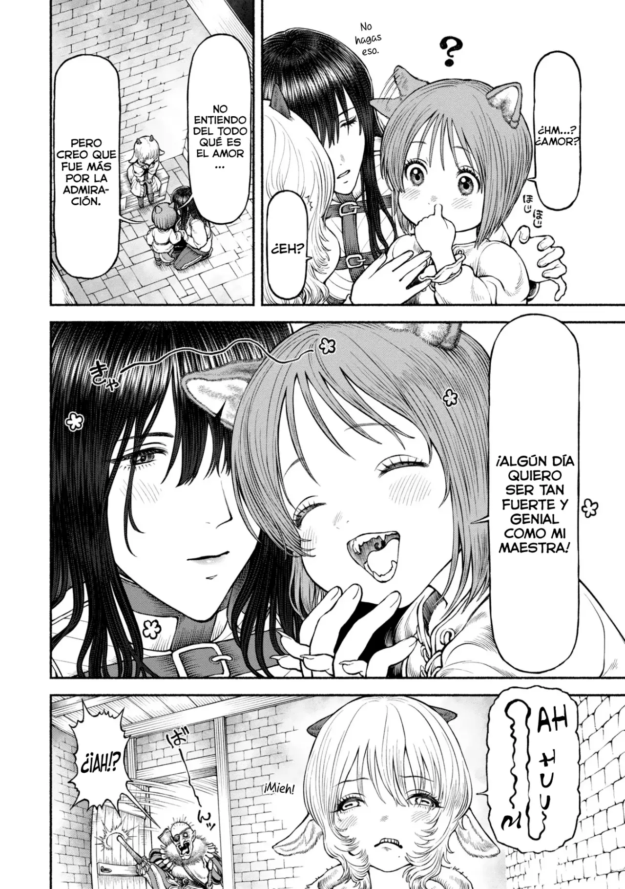 Onna Kishi to Kemomimi no Ko Capitulo 52 página 9