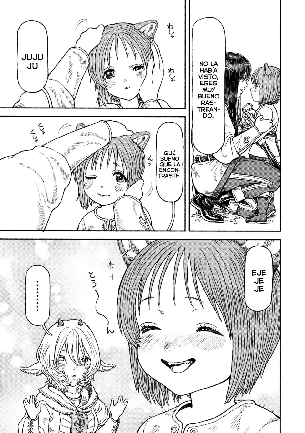 Onna Kishi to Kemomimi no Ko Capitulo 53: Un corazón que no se da cuenta página 11