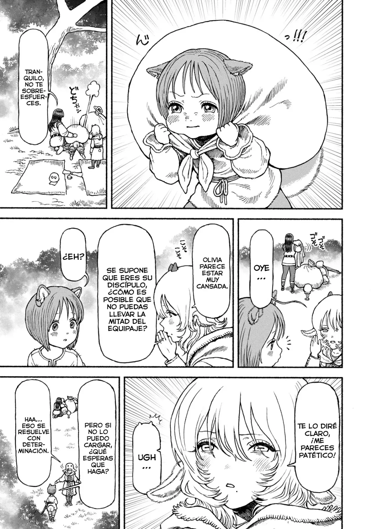 Onna Kishi to Kemomimi no Ko Capitulo 53: Un corazón que no se da cuenta página 3