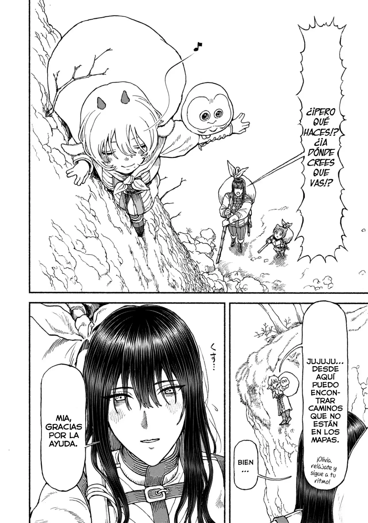 Onna Kishi to Kemomimi no Ko Capitulo 53: Un corazón que no se da cuenta página 6