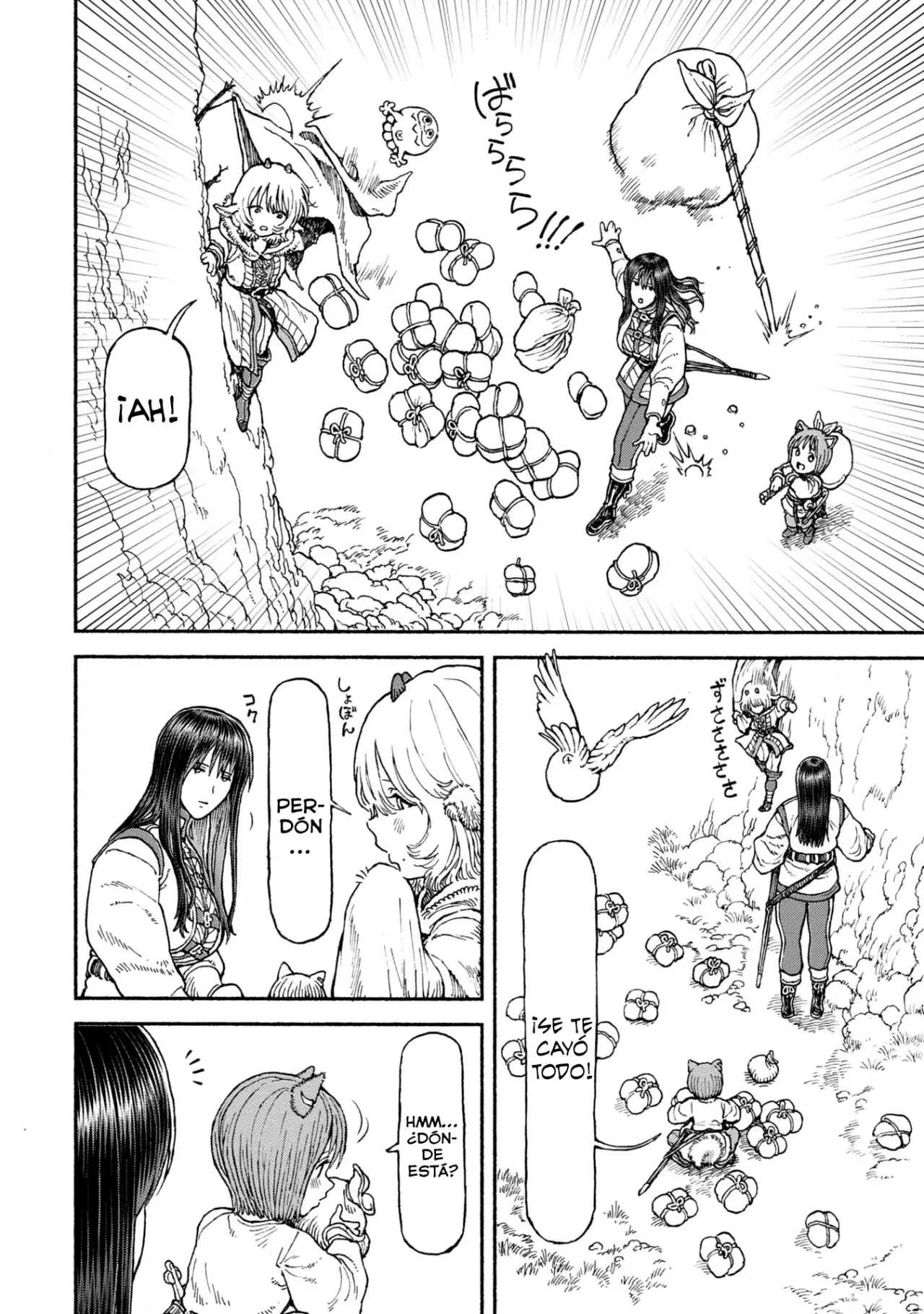 Onna Kishi to Kemomimi no Ko Capitulo 53: Un corazón que no se da cuenta página 8