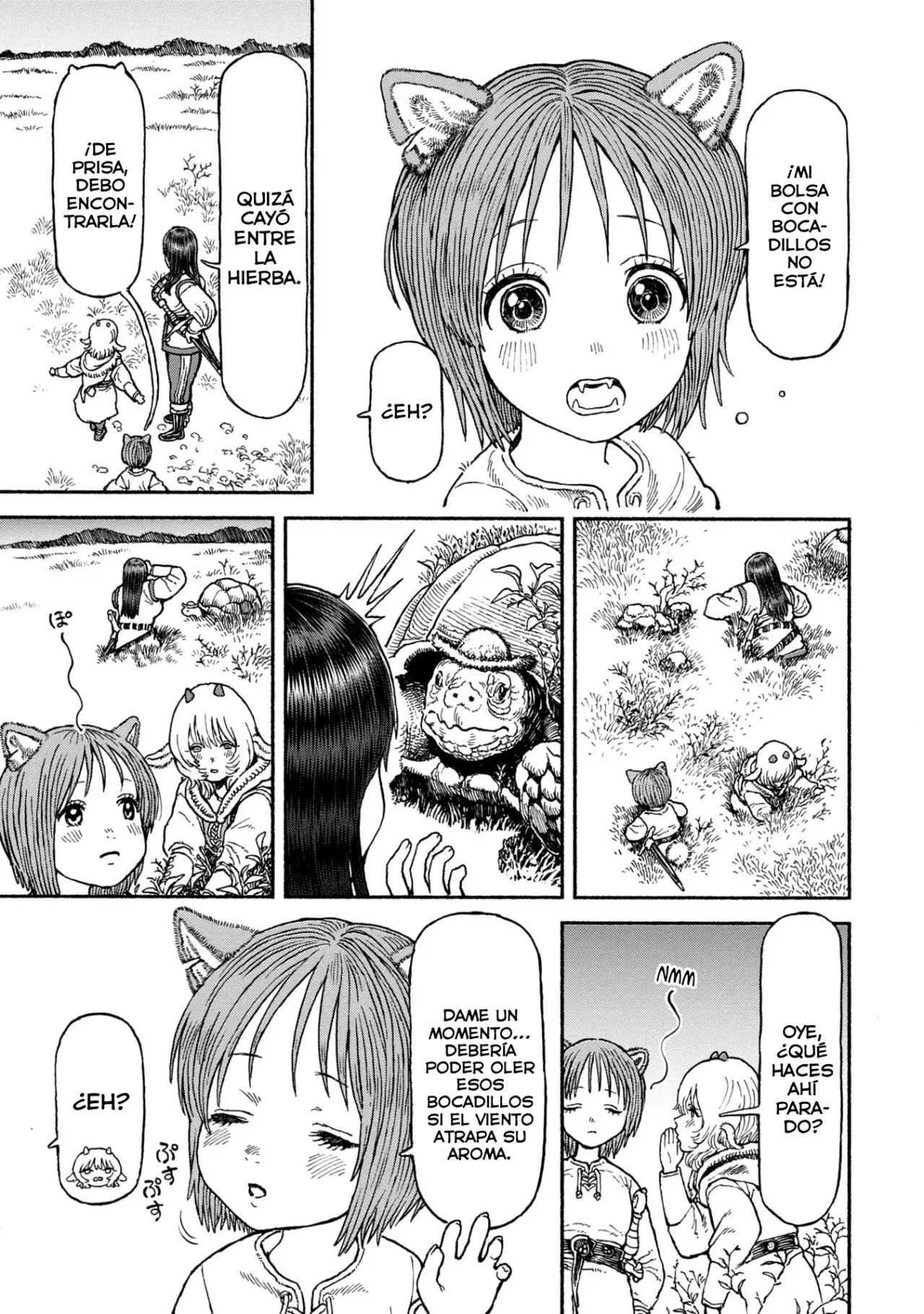 Onna Kishi to Kemomimi no Ko Capitulo 53: Un corazón que no se da cuenta página 9