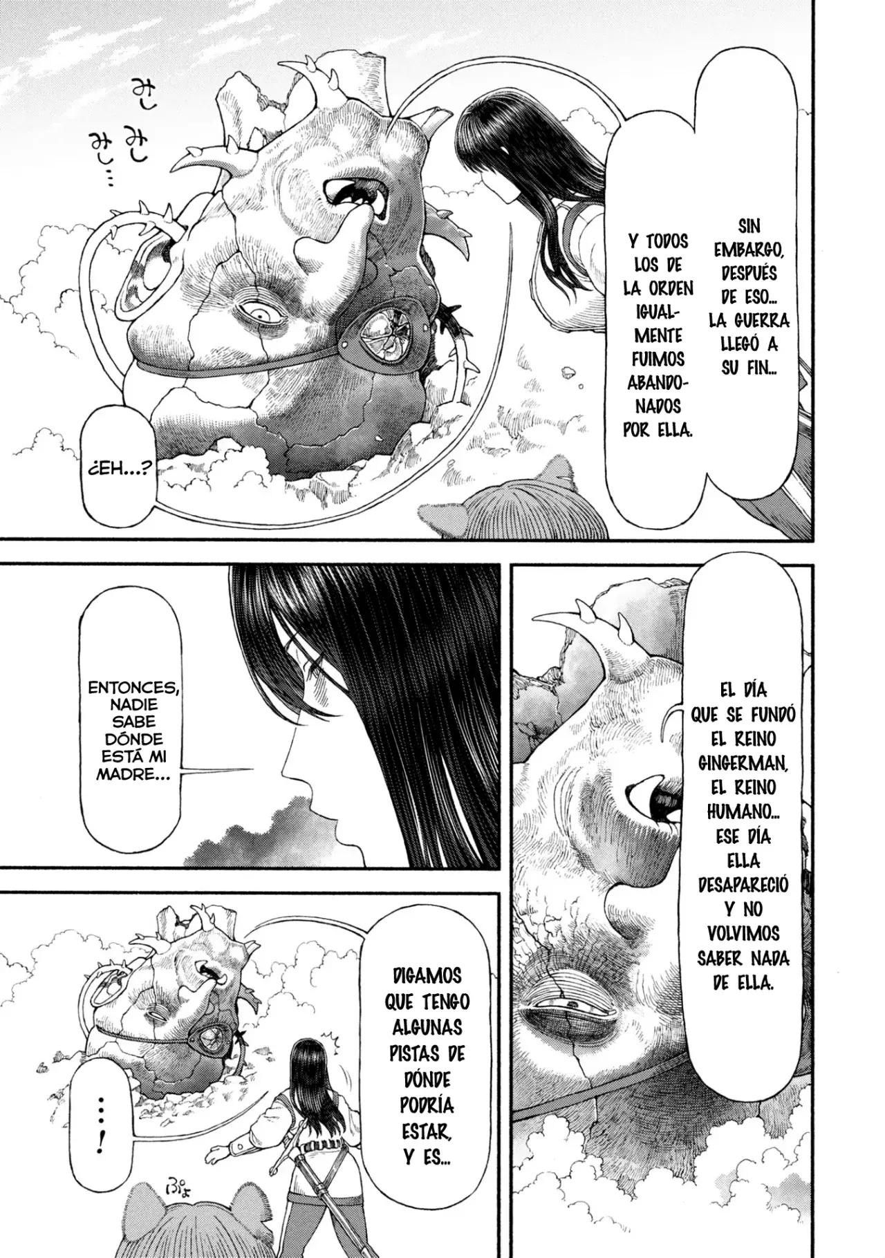 Onna Kishi to Kemomimi no Ko Capitulo 54: en donde está mi madre página 12