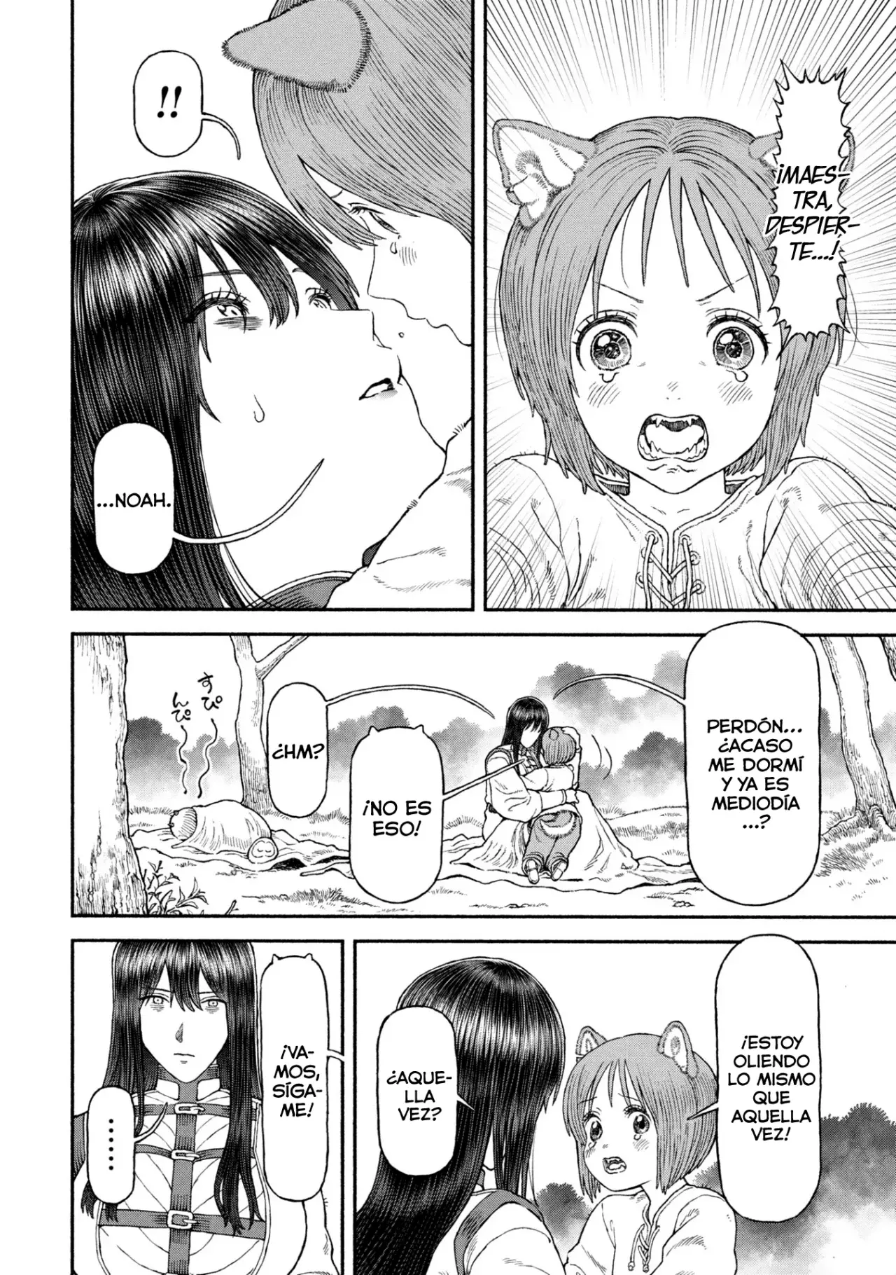 Onna Kishi to Kemomimi no Ko Capitulo 54: en donde está mi madre página 3
