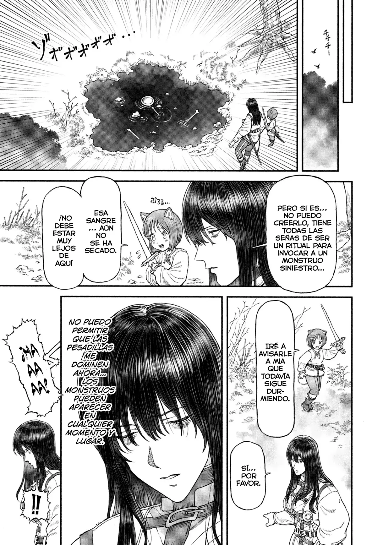 Onna Kishi to Kemomimi no Ko Capitulo 54: en donde está mi madre página 4