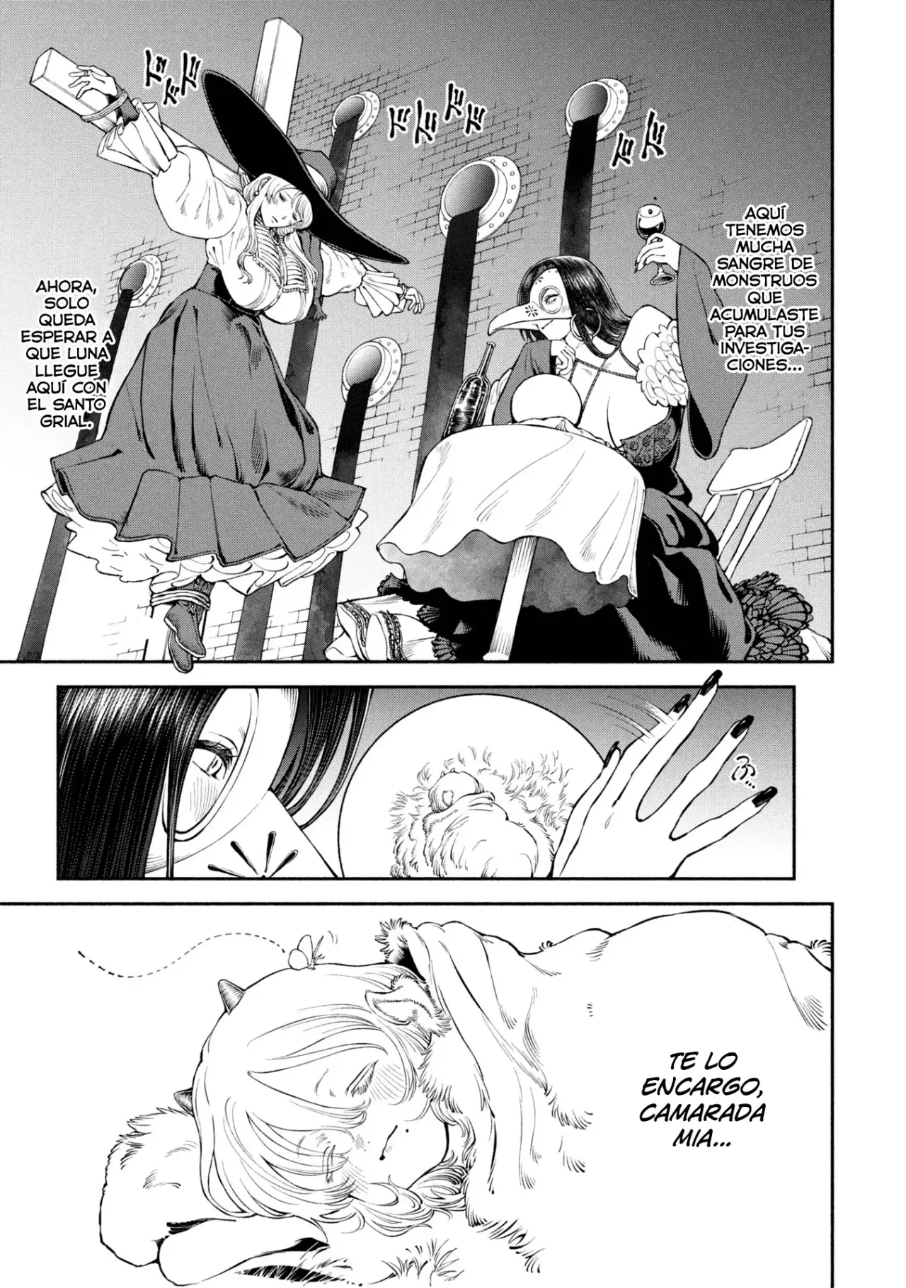 Onna Kishi to Kemomimi no Ko Capitulo 55: La capital en caos página 13