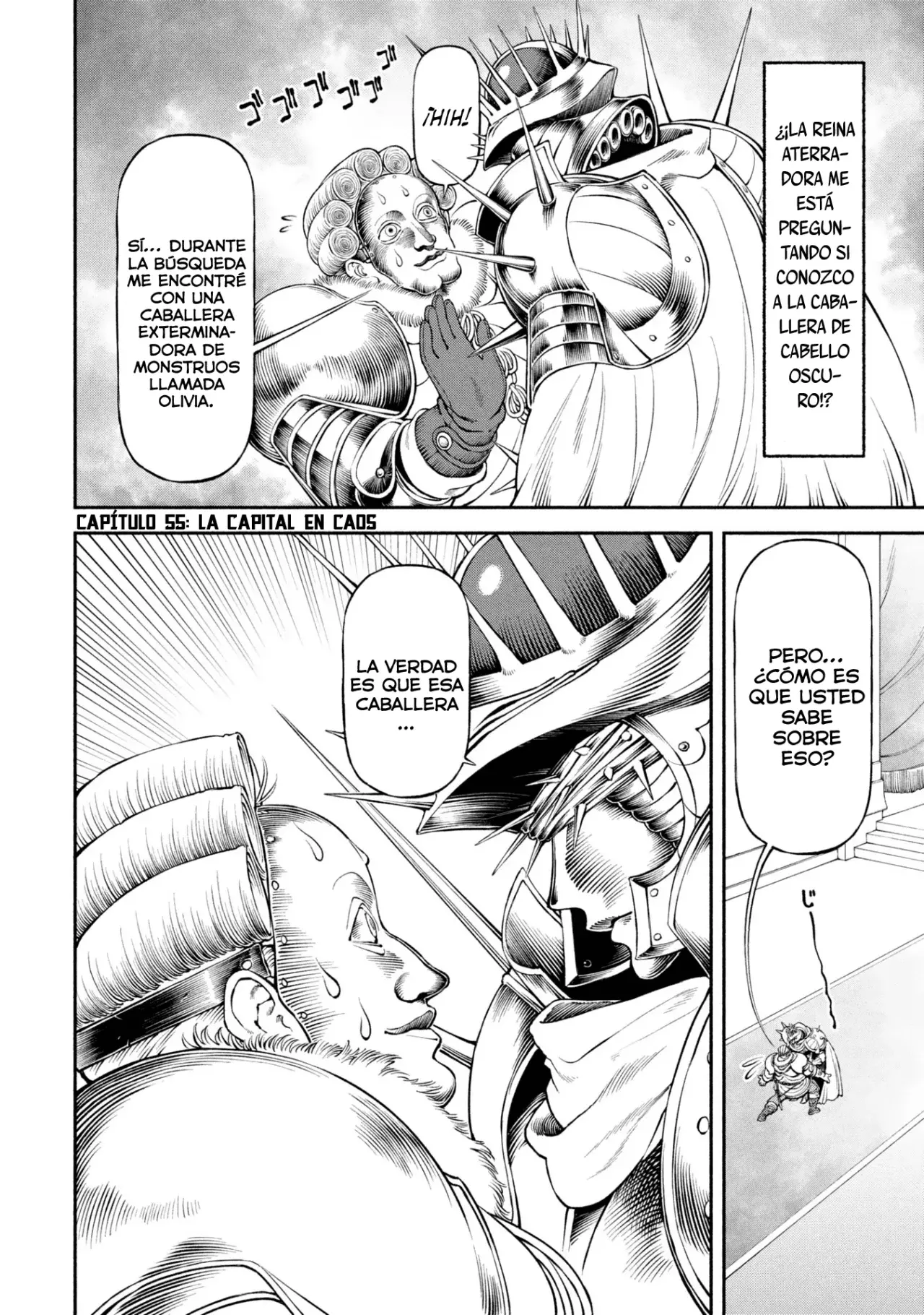 Onna Kishi to Kemomimi no Ko Capitulo 55: La capital en caos página 2