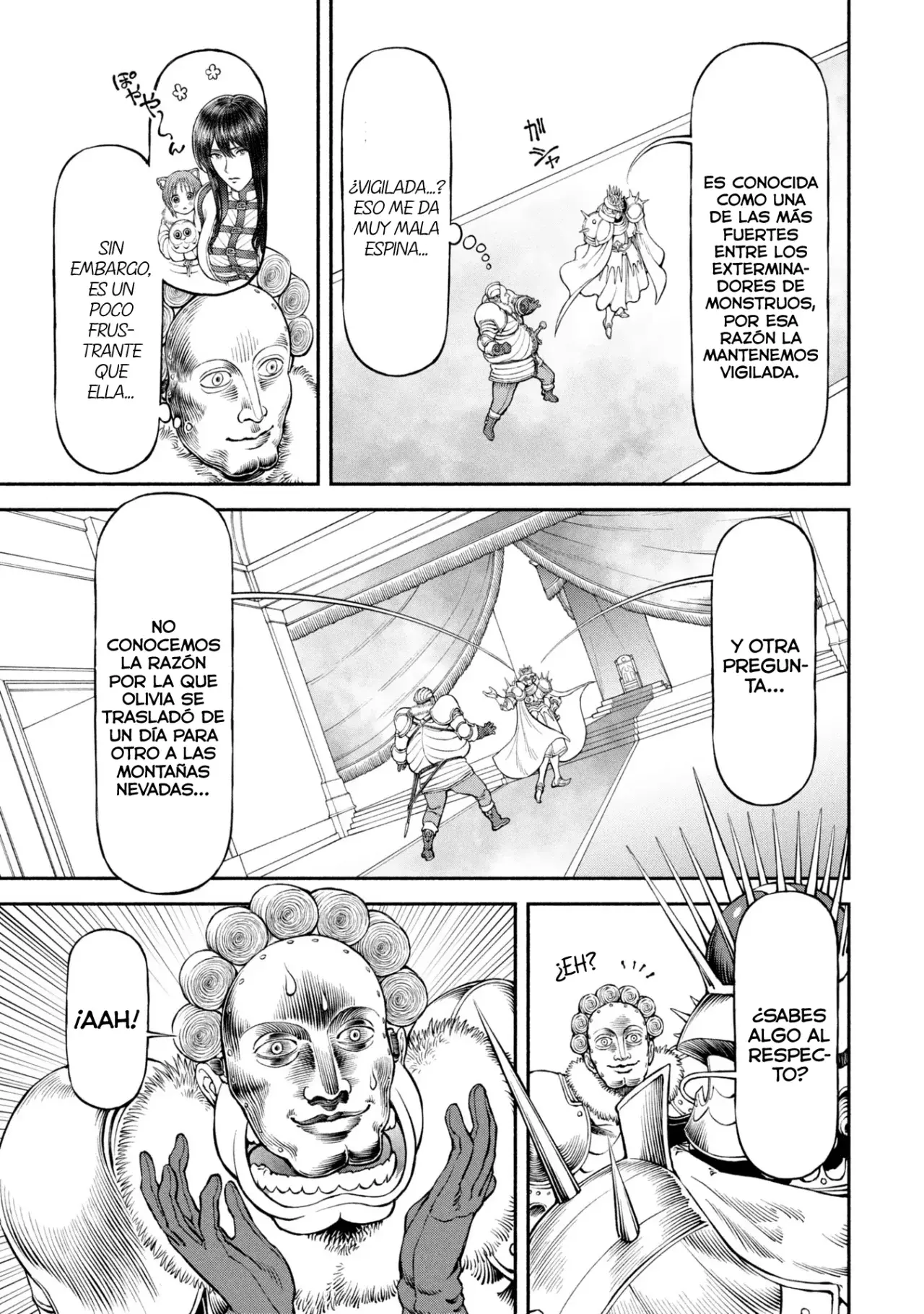 Onna Kishi to Kemomimi no Ko Capitulo 55: La capital en caos página 3
