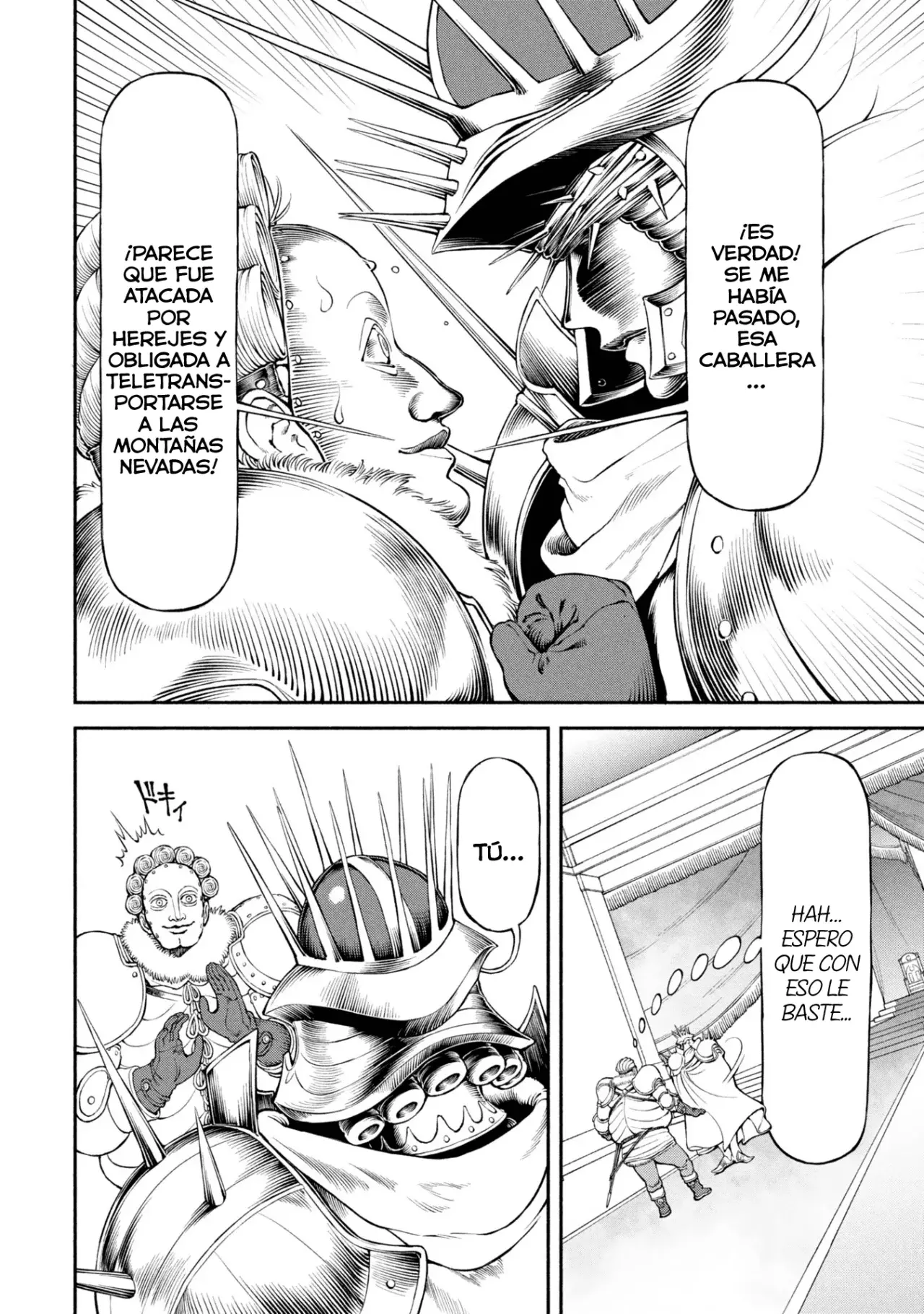 Onna Kishi to Kemomimi no Ko Capitulo 55: La capital en caos página 4