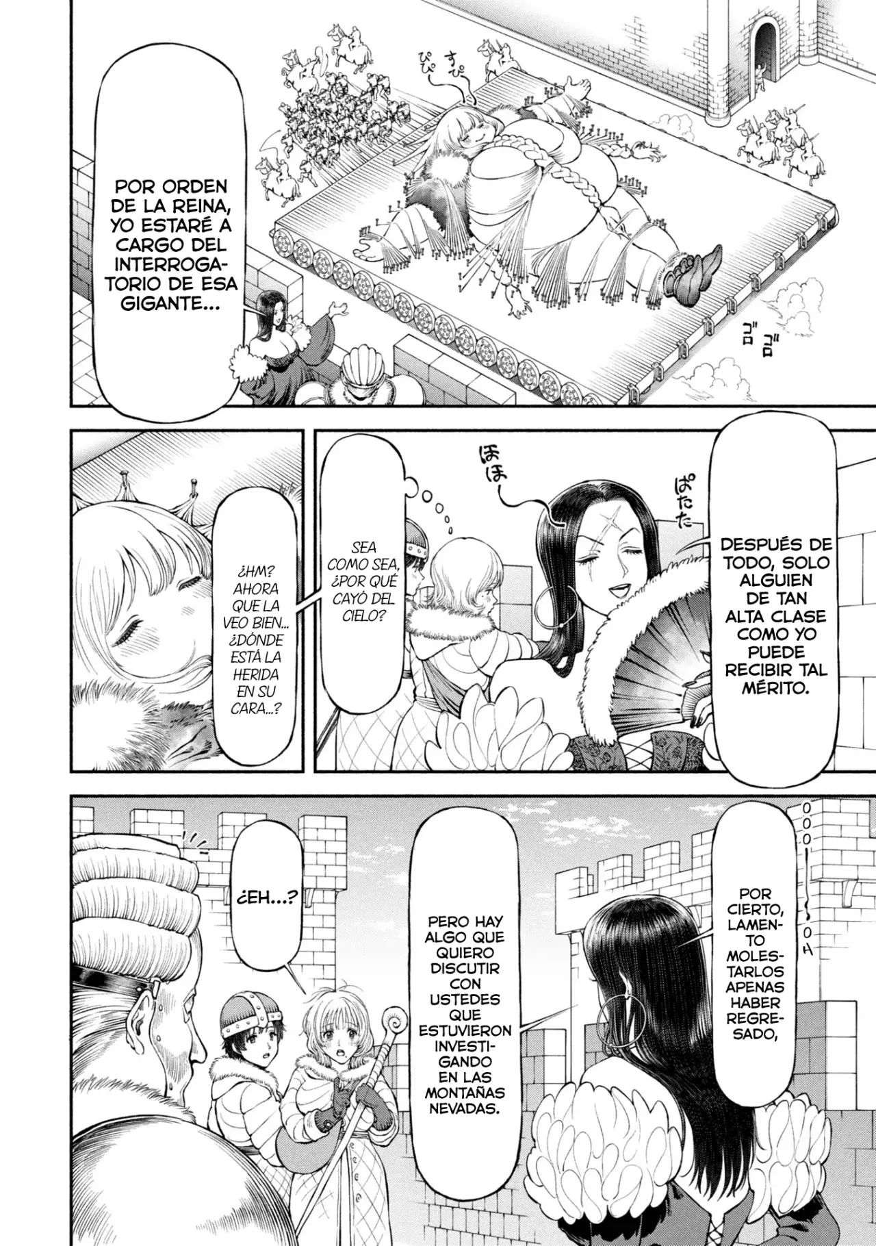 Onna Kishi to Kemomimi no Ko Capitulo 55: La capital en caos página 8