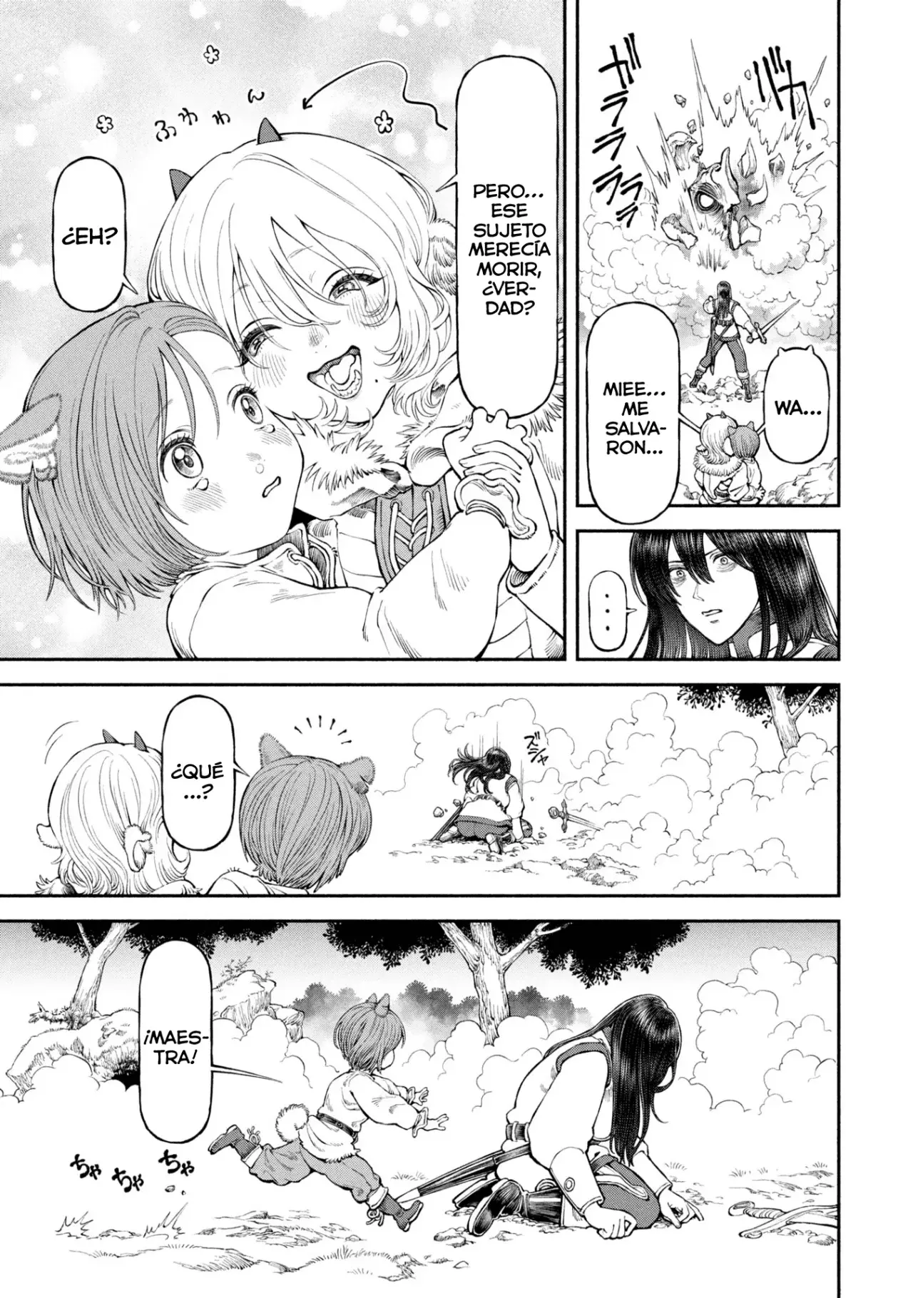 Onna Kishi to Kemomimi no Ko Capitulo 56: Errores del pasado página 4