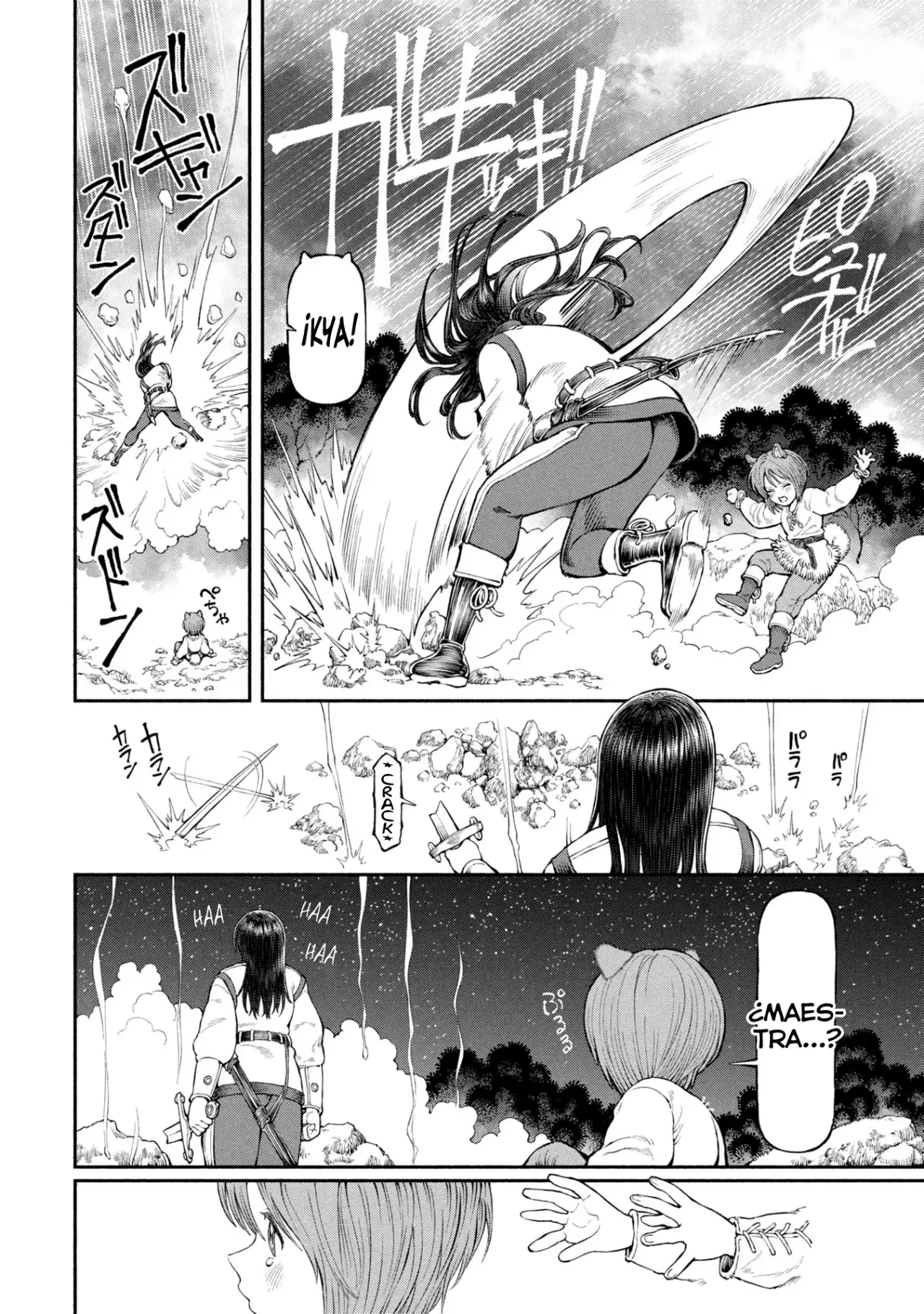 Onna Kishi to Kemomimi no Ko Capitulo 56: Errores del pasado página 9