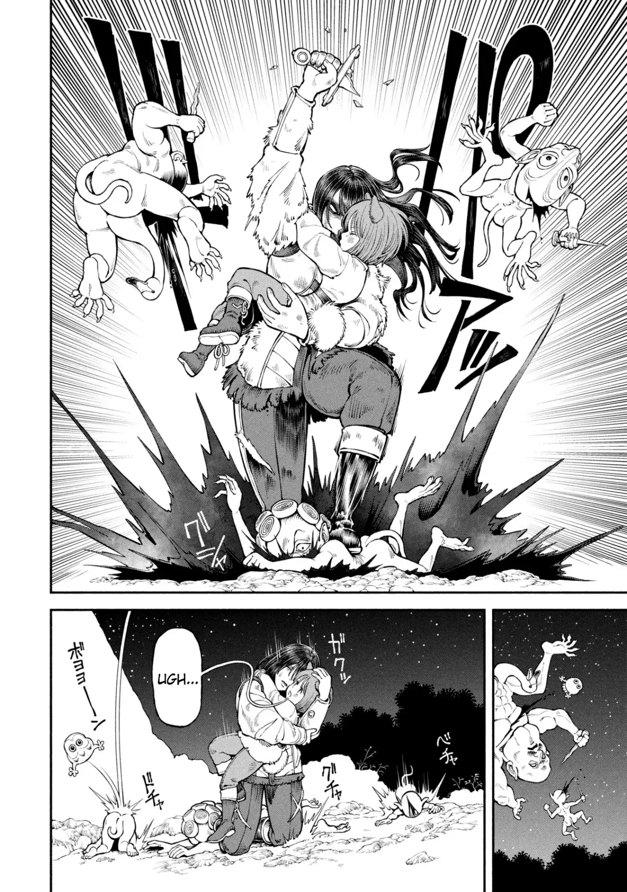 Onna Kishi to Kemomimi no Ko Capitulo 57: Ritual de sacrificio página 11
