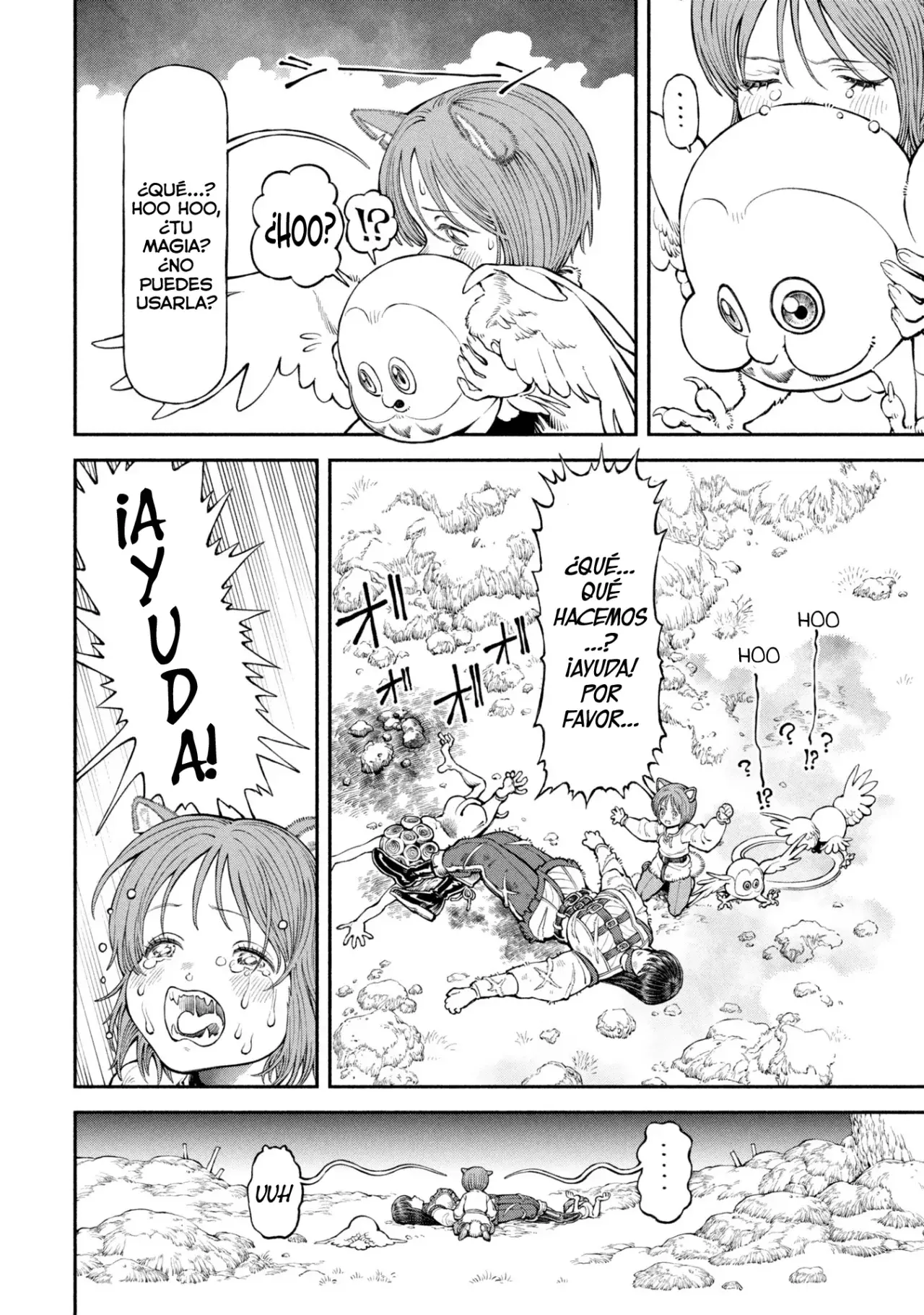 Onna Kishi to Kemomimi no Ko Capitulo 57: Ritual de sacrificio página 13