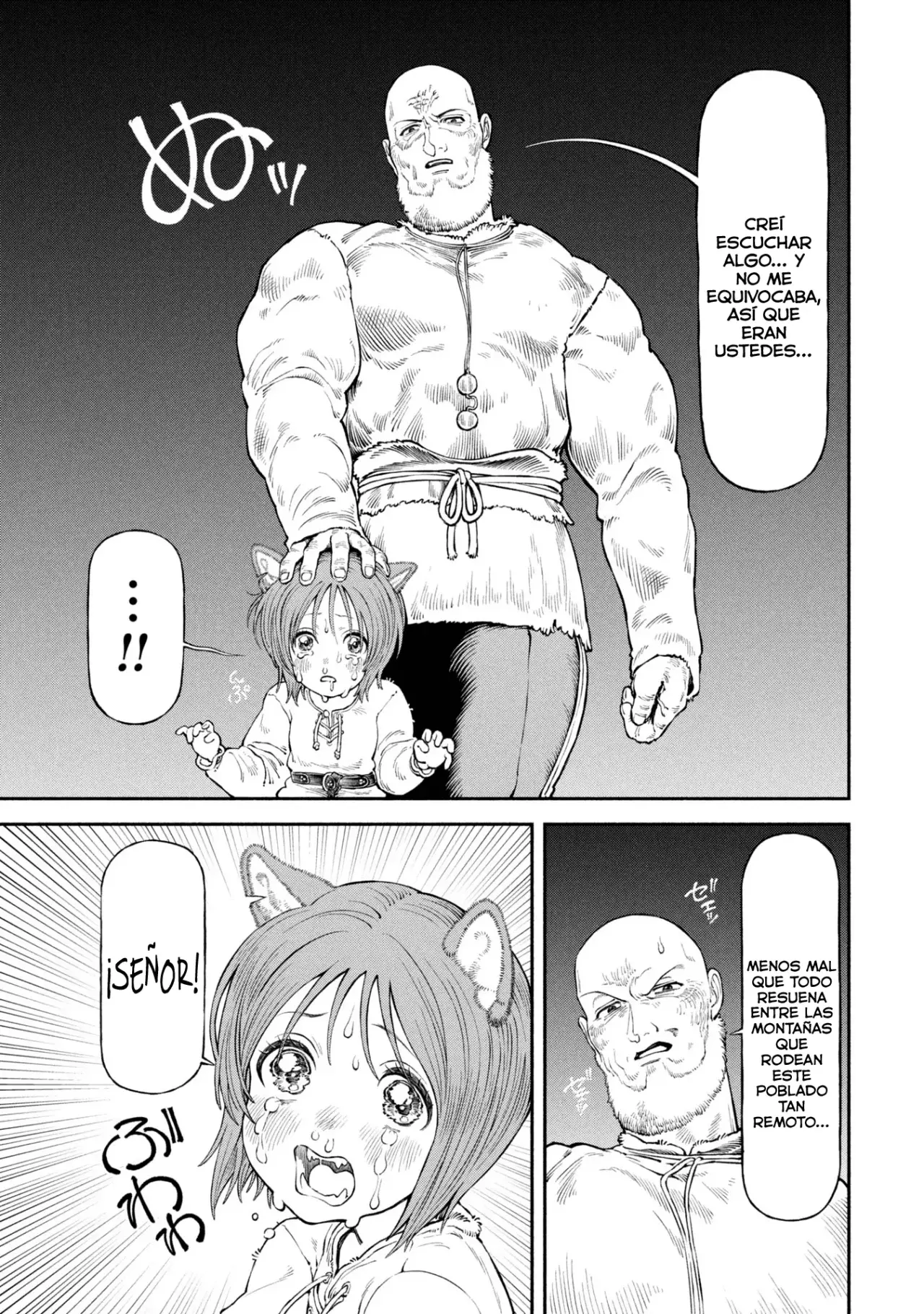 Onna Kishi to Kemomimi no Ko Capitulo 57: Ritual de sacrificio página 14