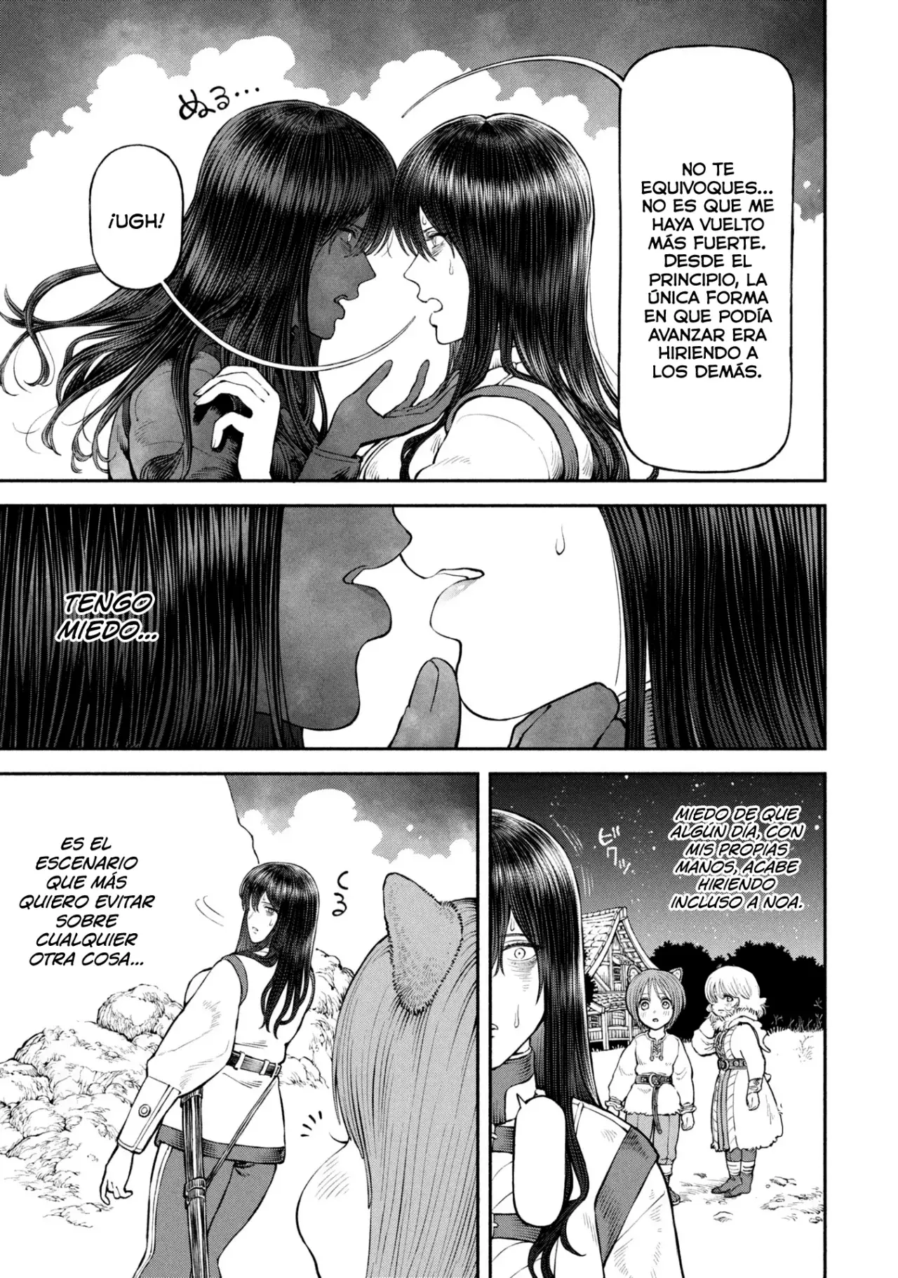 Onna Kishi to Kemomimi no Ko Capitulo 57: Ritual de sacrificio página 4