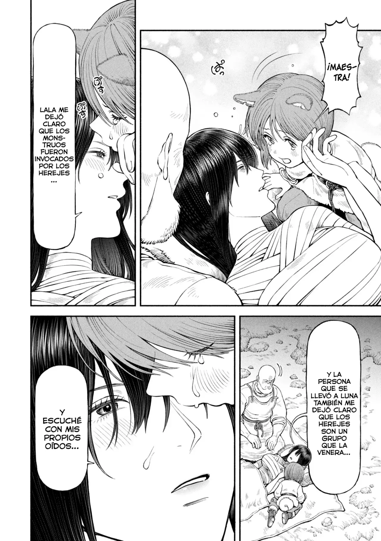 Onna Kishi to Kemomimi no Ko Capitulo 58: Los imps página 10