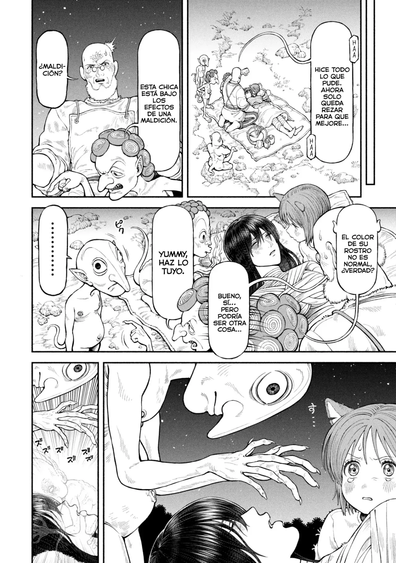 Onna Kishi to Kemomimi no Ko Capitulo 58: Los imps página 6