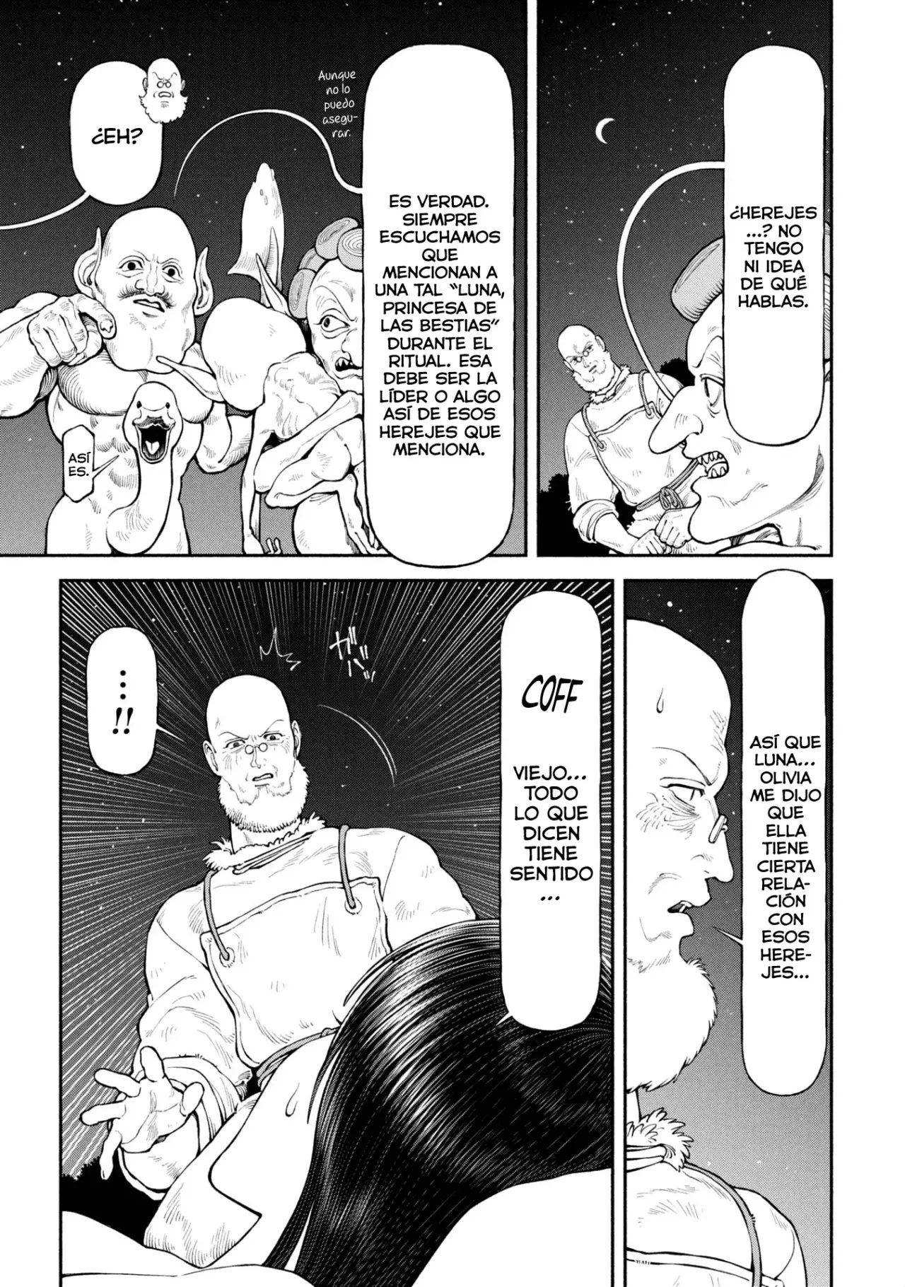 Onna Kishi to Kemomimi no Ko Capitulo 58: Los imps página 9