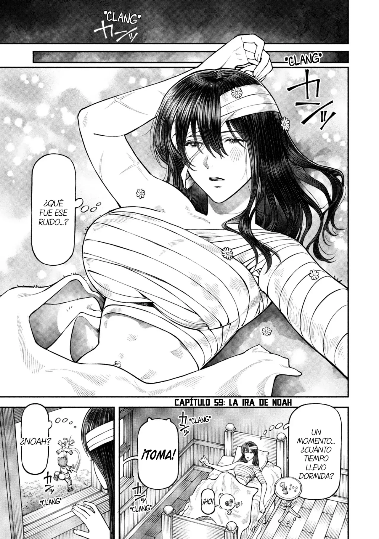 Onna Kishi to Kemomimi no Ko Capitulo 59: La ira de Noah página 2