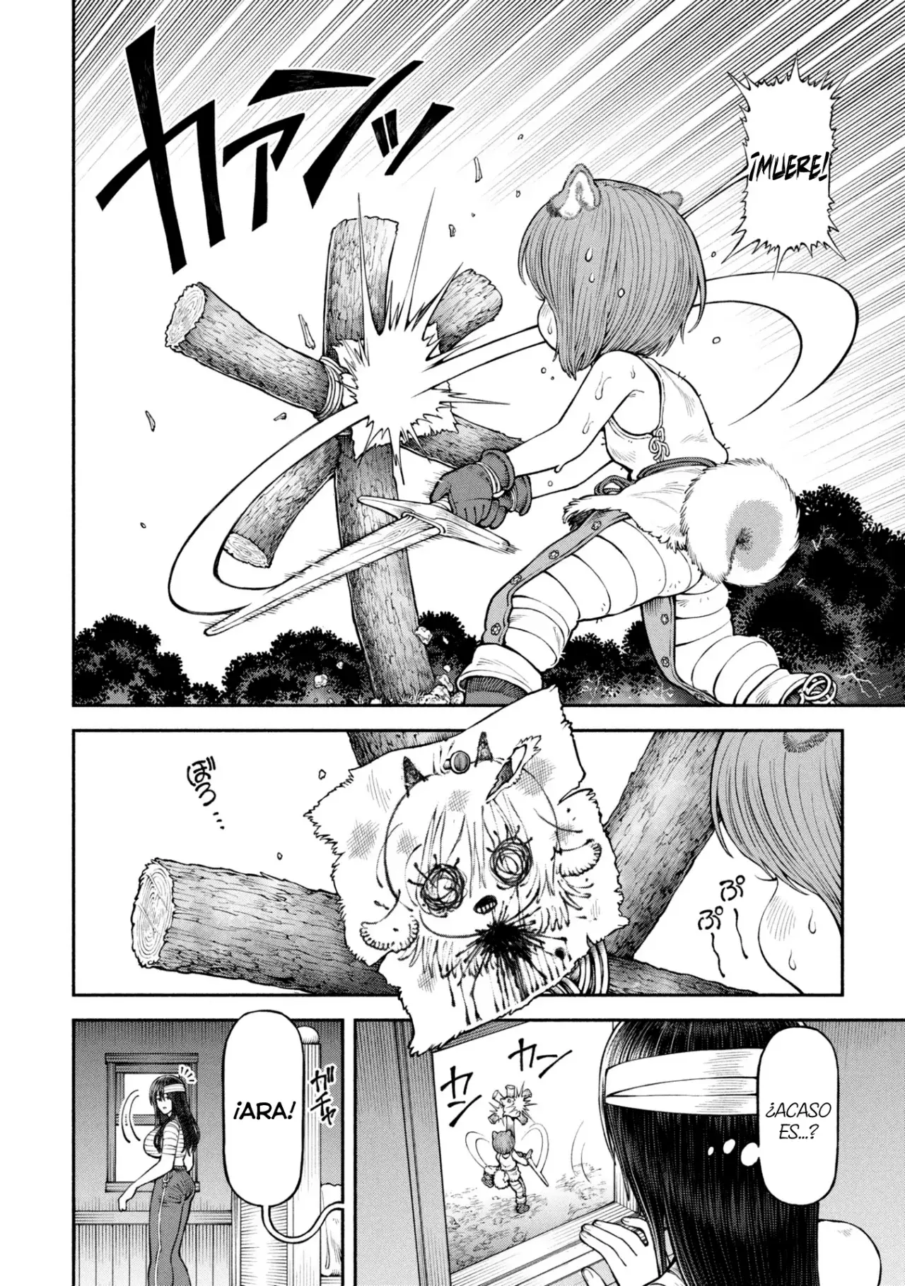 Onna Kishi to Kemomimi no Ko Capitulo 59: La ira de Noah página 3