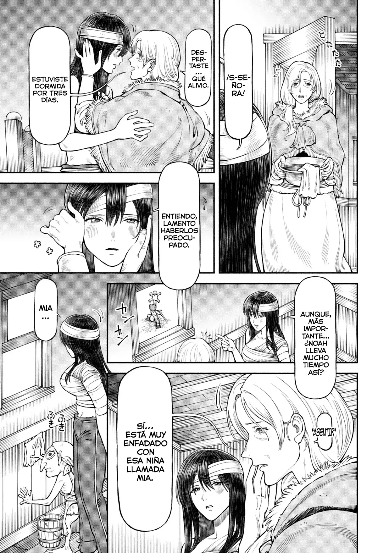 Onna Kishi to Kemomimi no Ko Capitulo 59: La ira de Noah página 4