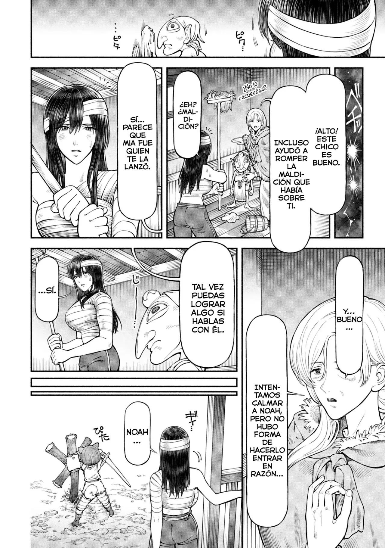 Onna Kishi to Kemomimi no Ko Capitulo 59: La ira de Noah página 5