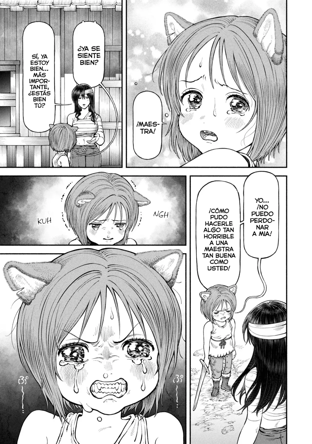 Onna Kishi to Kemomimi no Ko Capitulo 59: La ira de Noah página 6