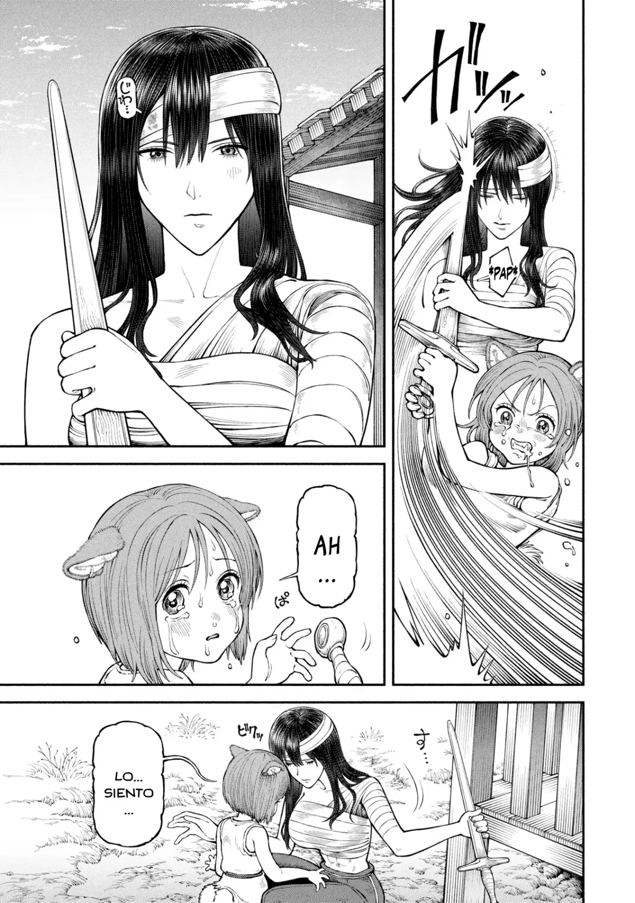Onna Kishi to Kemomimi no Ko Capitulo 59: La ira de Noah página 8