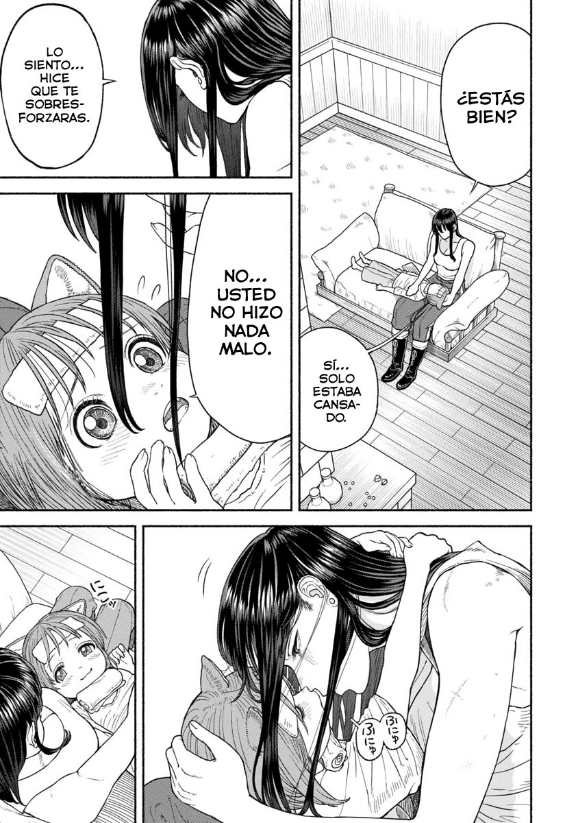 Onna Kishi to Kemomimi no Ko Capitulo 6: Regazo página 5